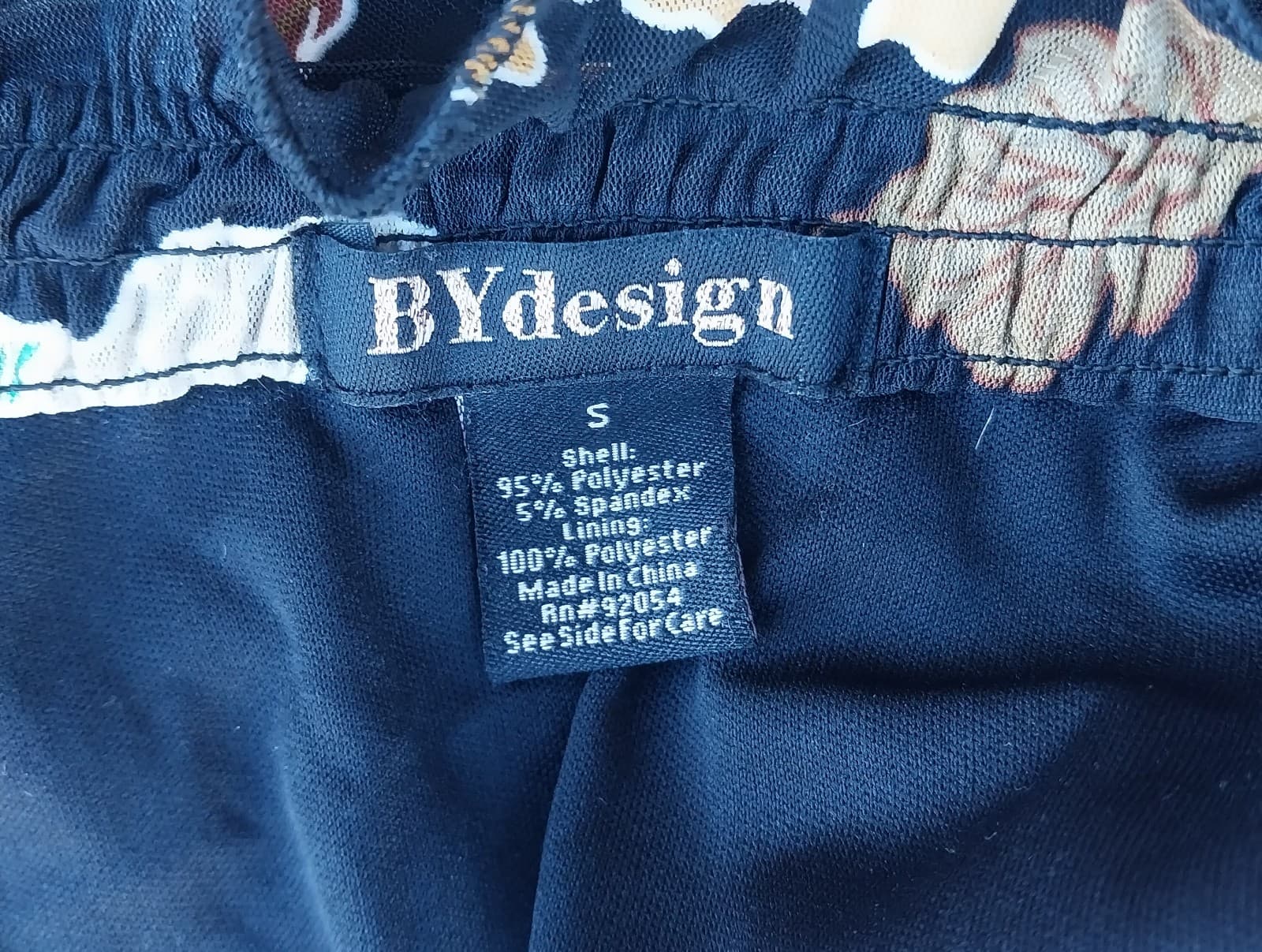 BYdesign Women's Long Sleeve Blouse. Size Small - Thumbnail 3