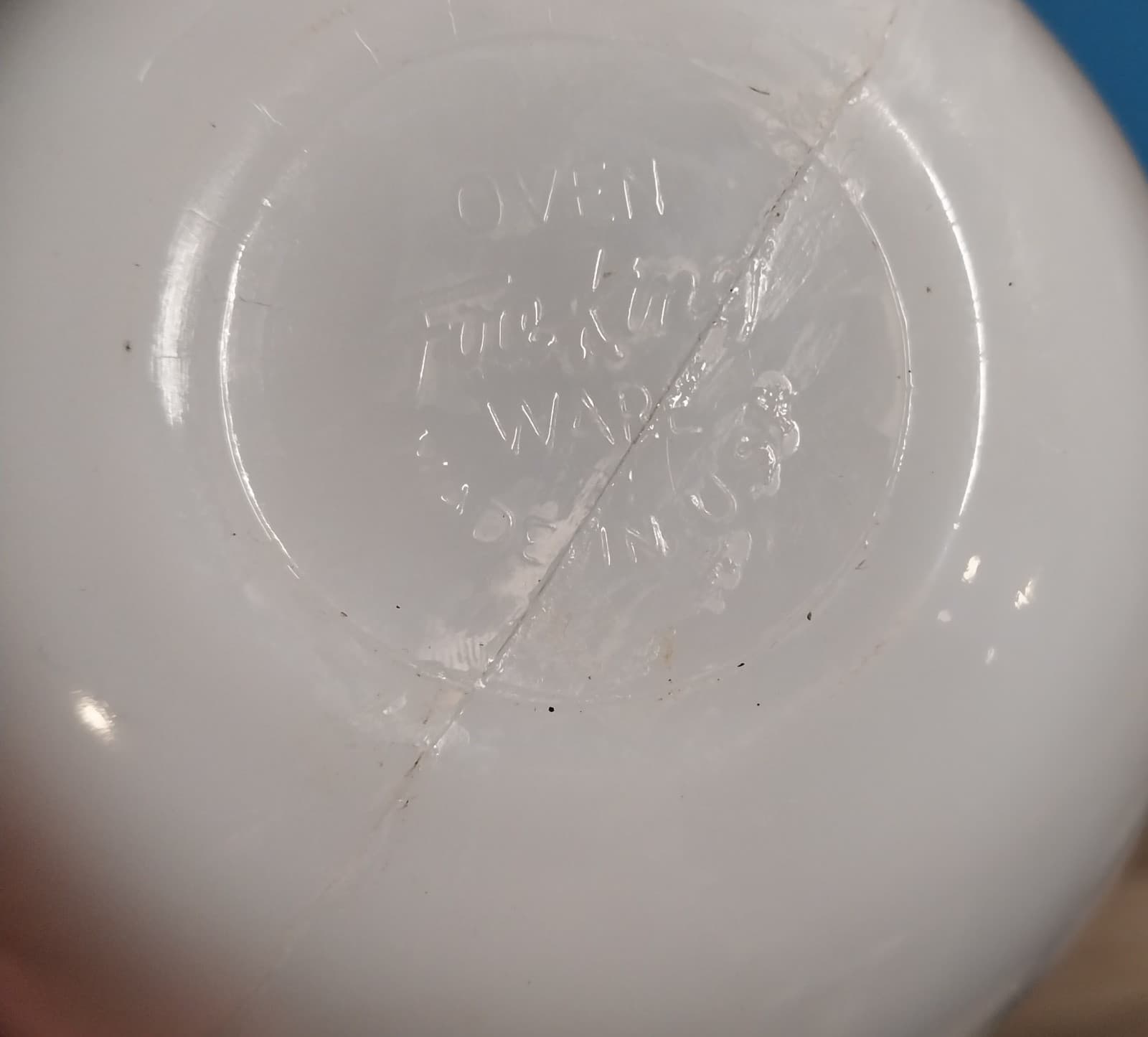 Fire King Ware Vintage Small Dessert Bowl 4 1/2" Diameter × 1 1/2"Height - Thumbnail 3