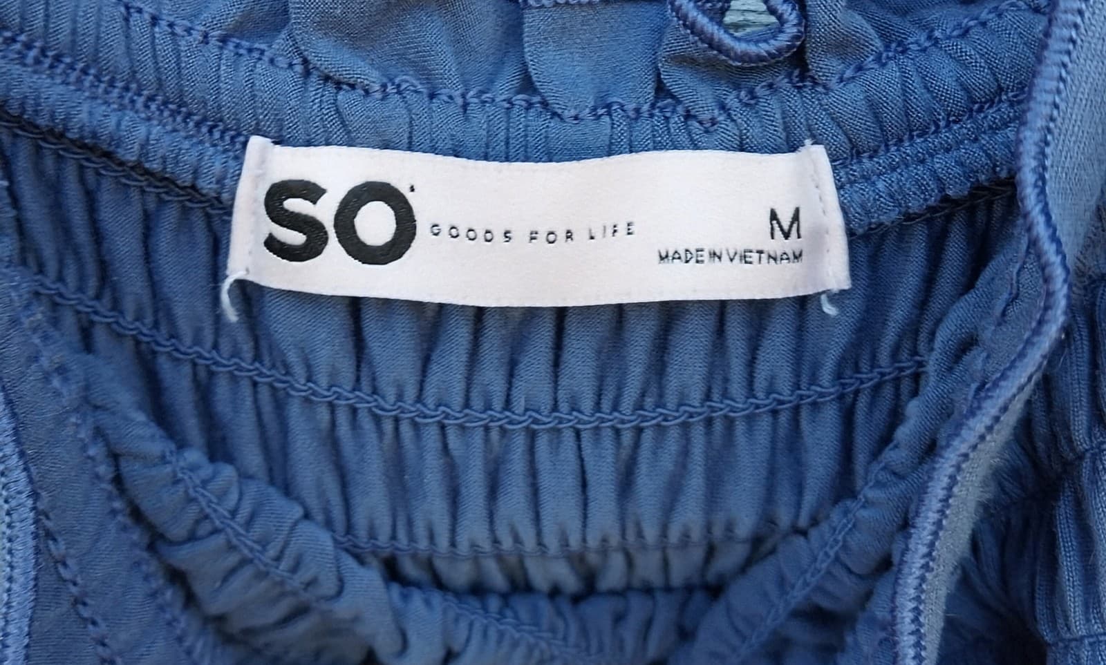 So Goods For Life Blue Beachside Midi Dress. Size Medium - Thumbnail 2