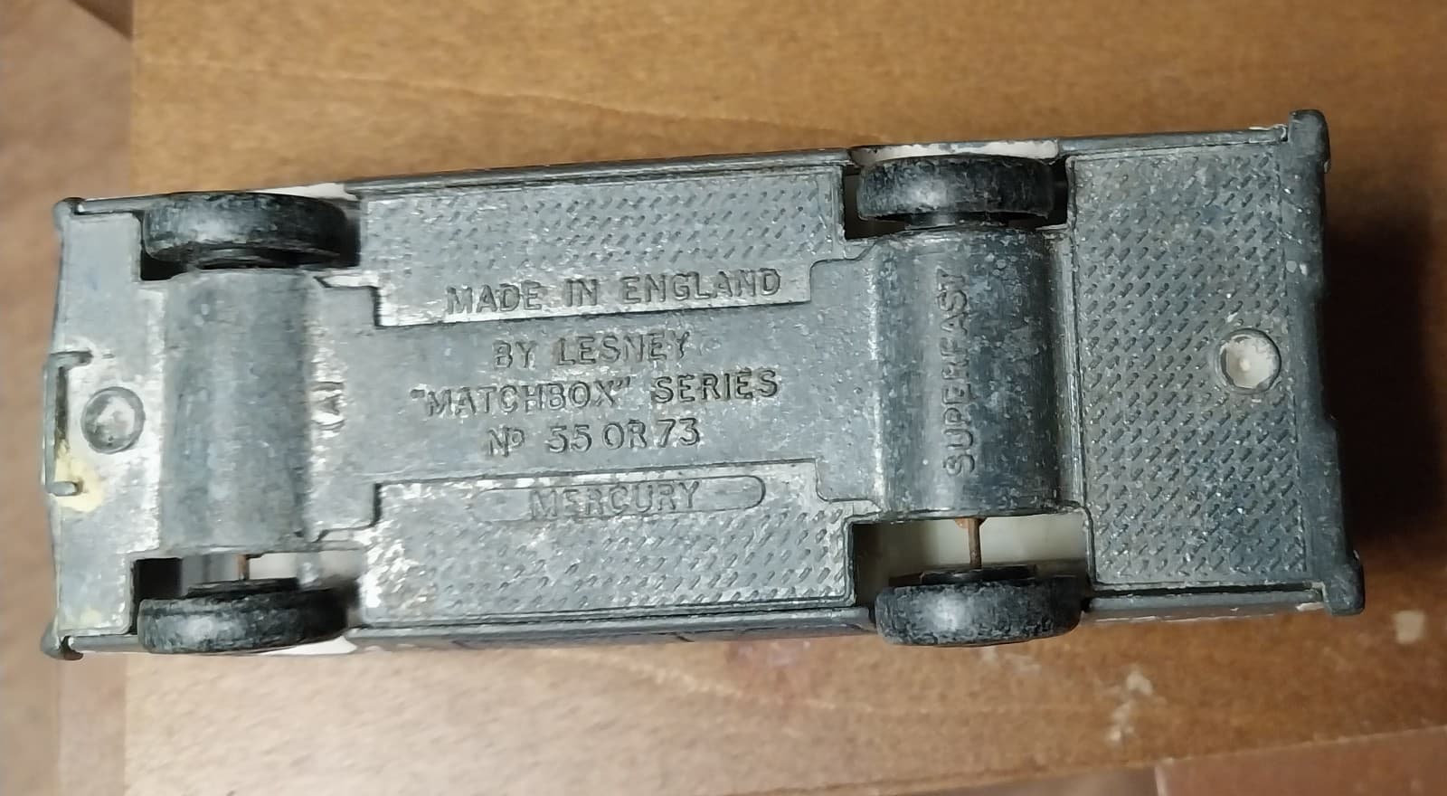 MATCHBOX Restoration No.55d Mercury Police car 1968 - Thumbnail 5