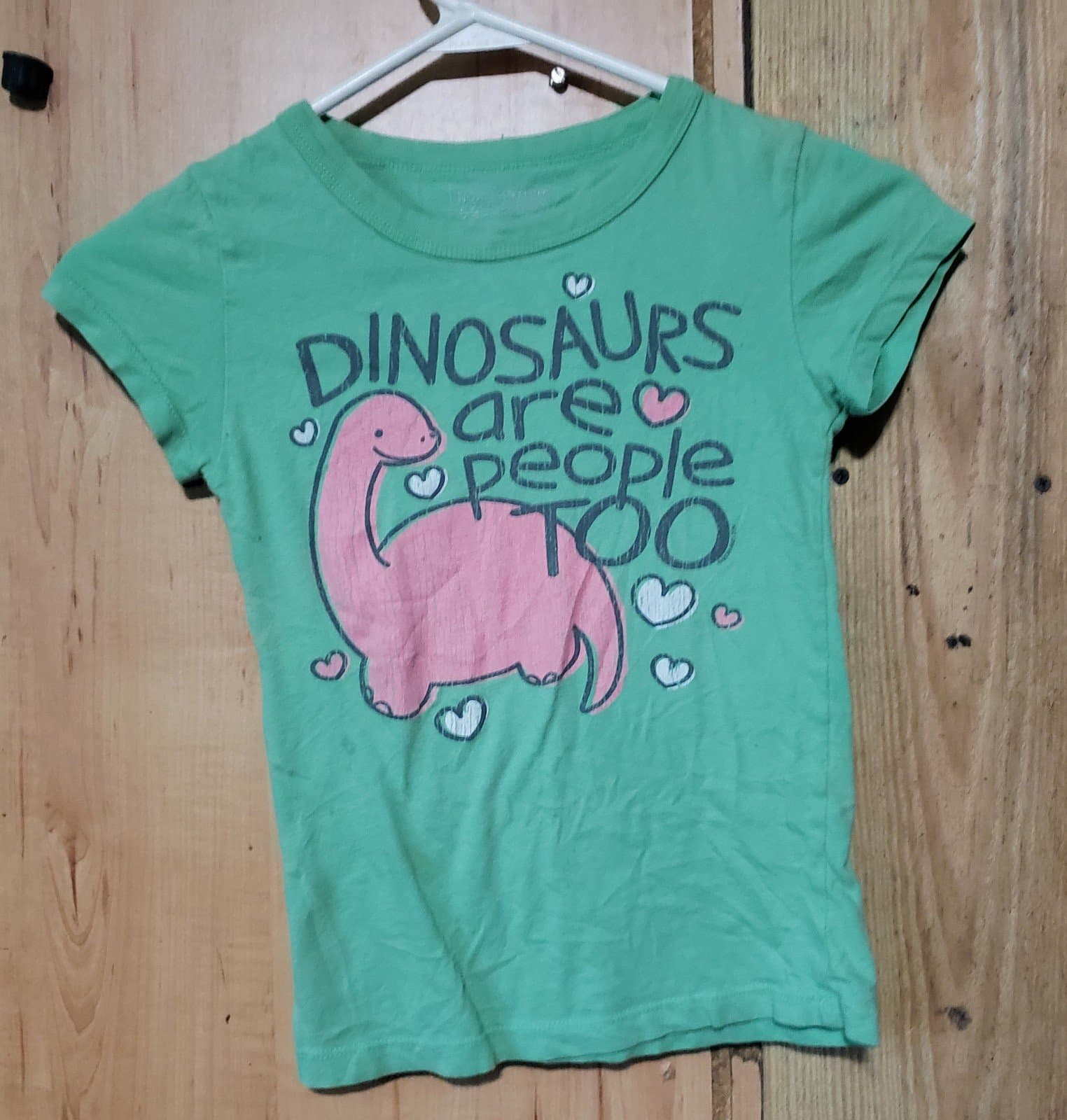 Girls Dinosaur T-Shirt - Image 1