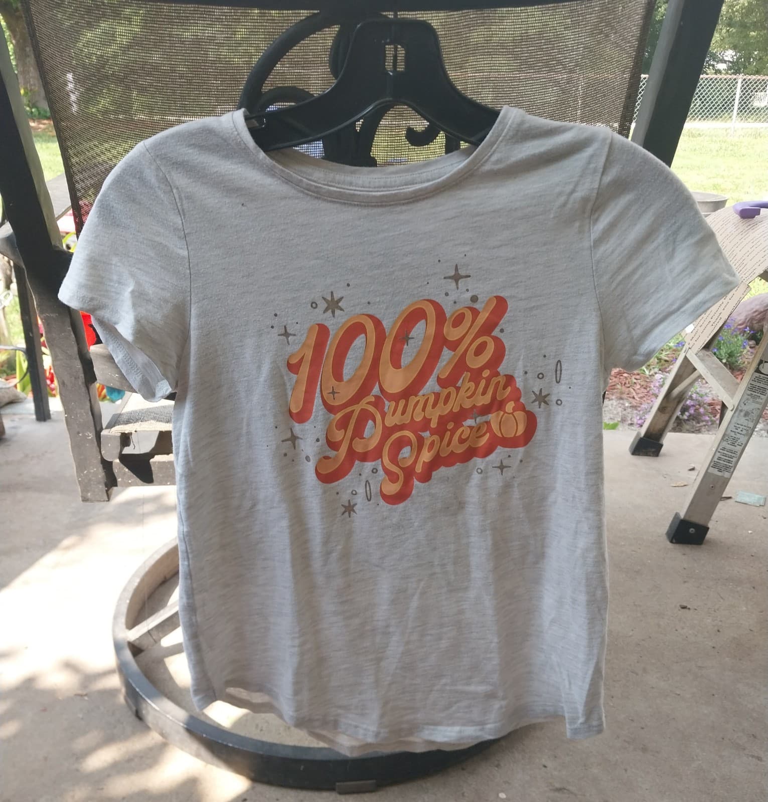 So The Favorite Tee, "100% Pumpkin Spice" T-Shirt - Image 1
