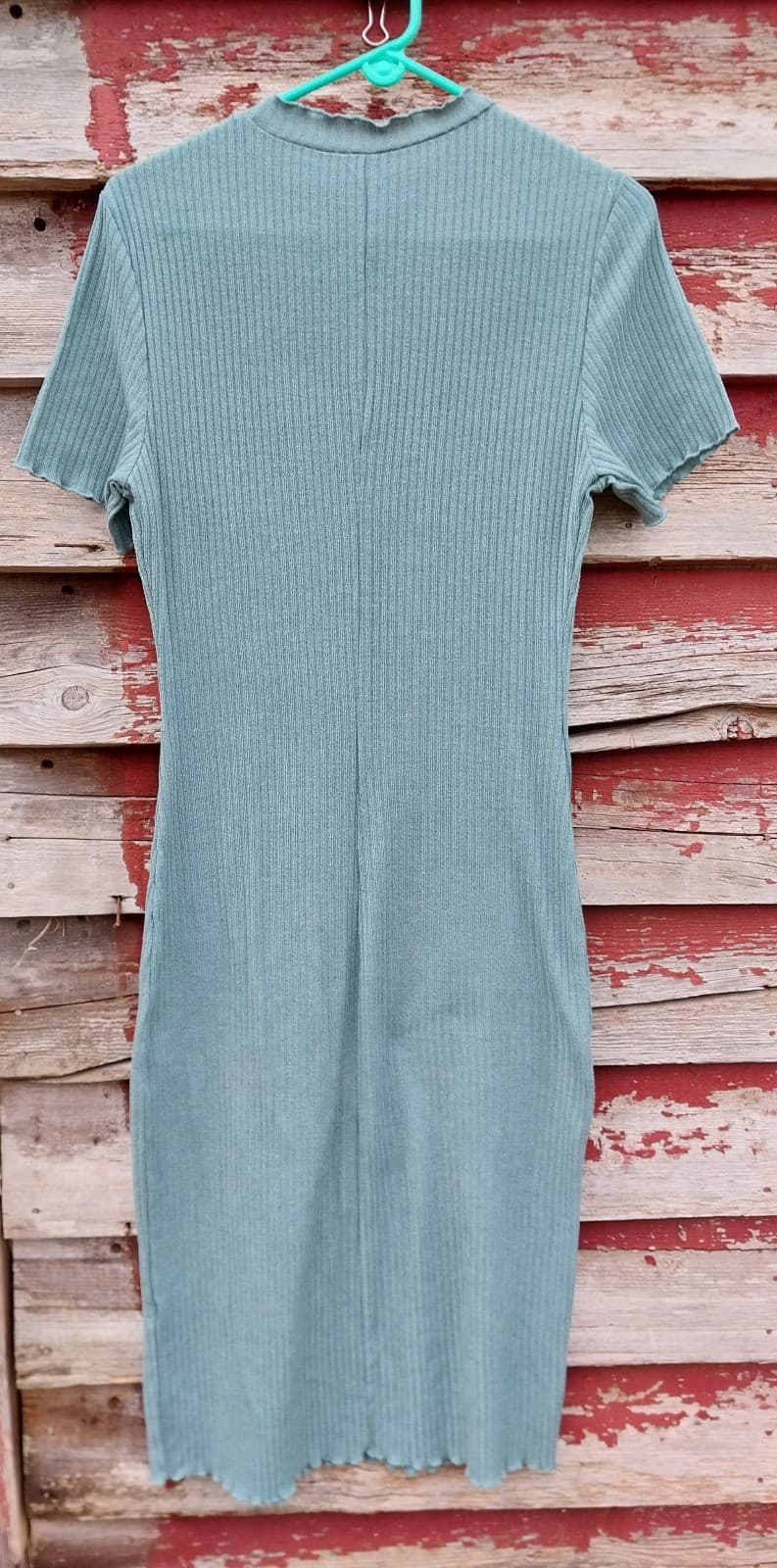 Shein Women's Short Sleeves an Long Knit Dress. Size XL - Thumbnail 2