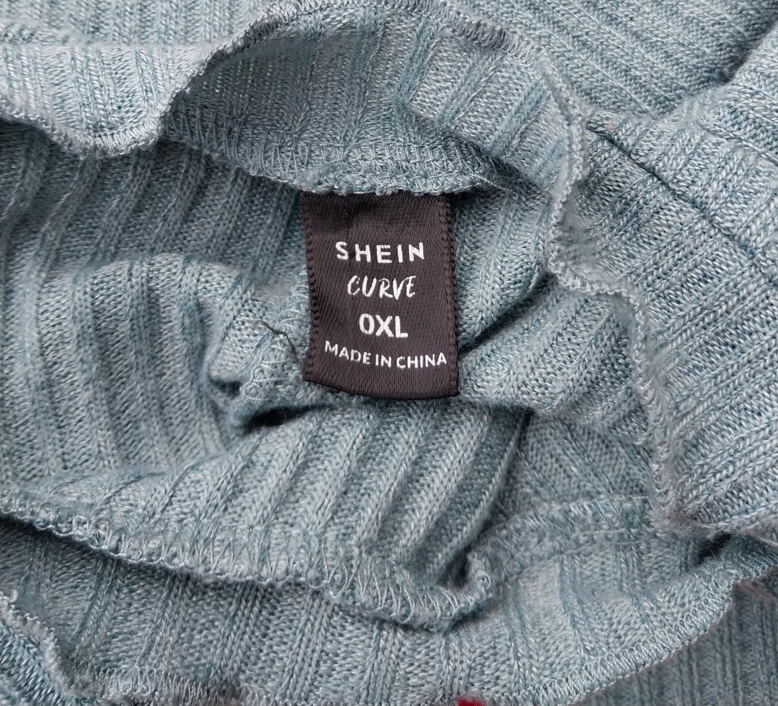 Shein Women's Short Sleeves an Long Knit Dress. Size XL - Thumbnail 3