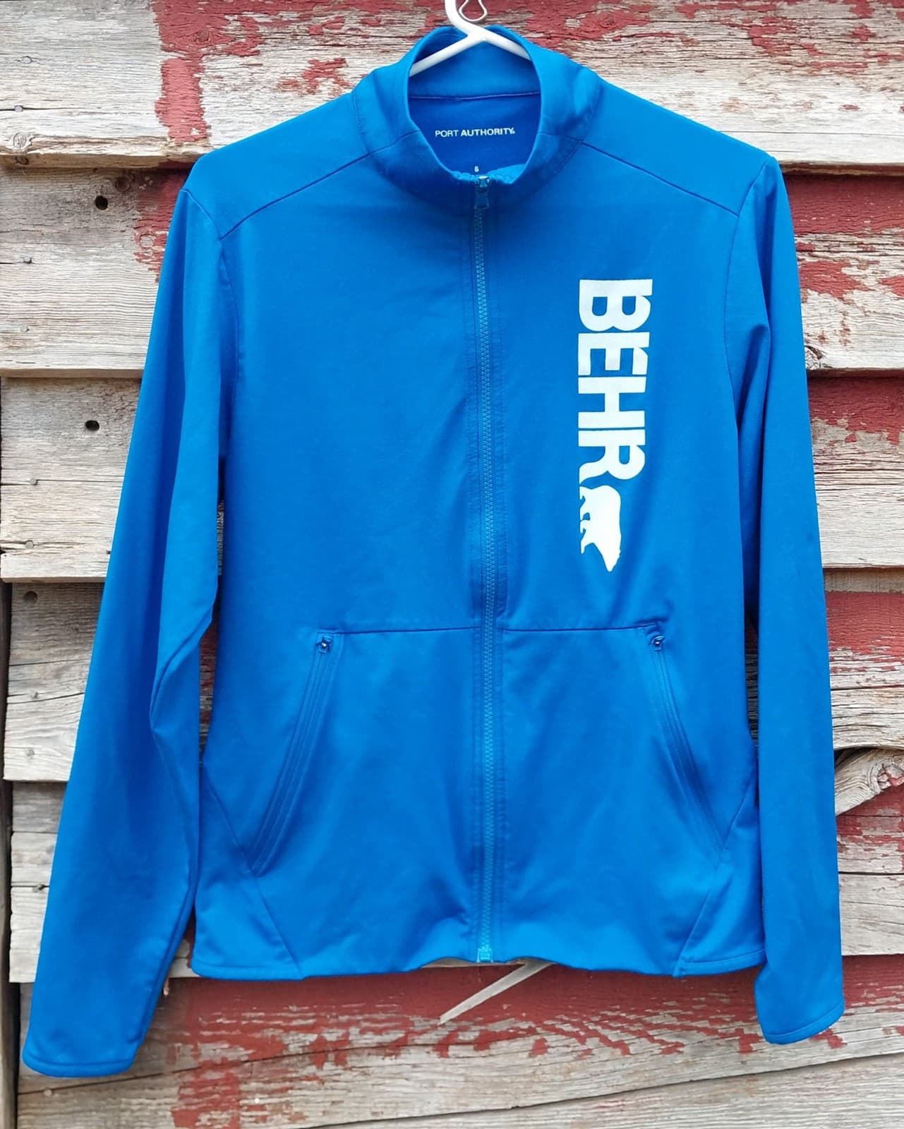 Port Authority® Sky Blue Jacket. Size Small - Image 1