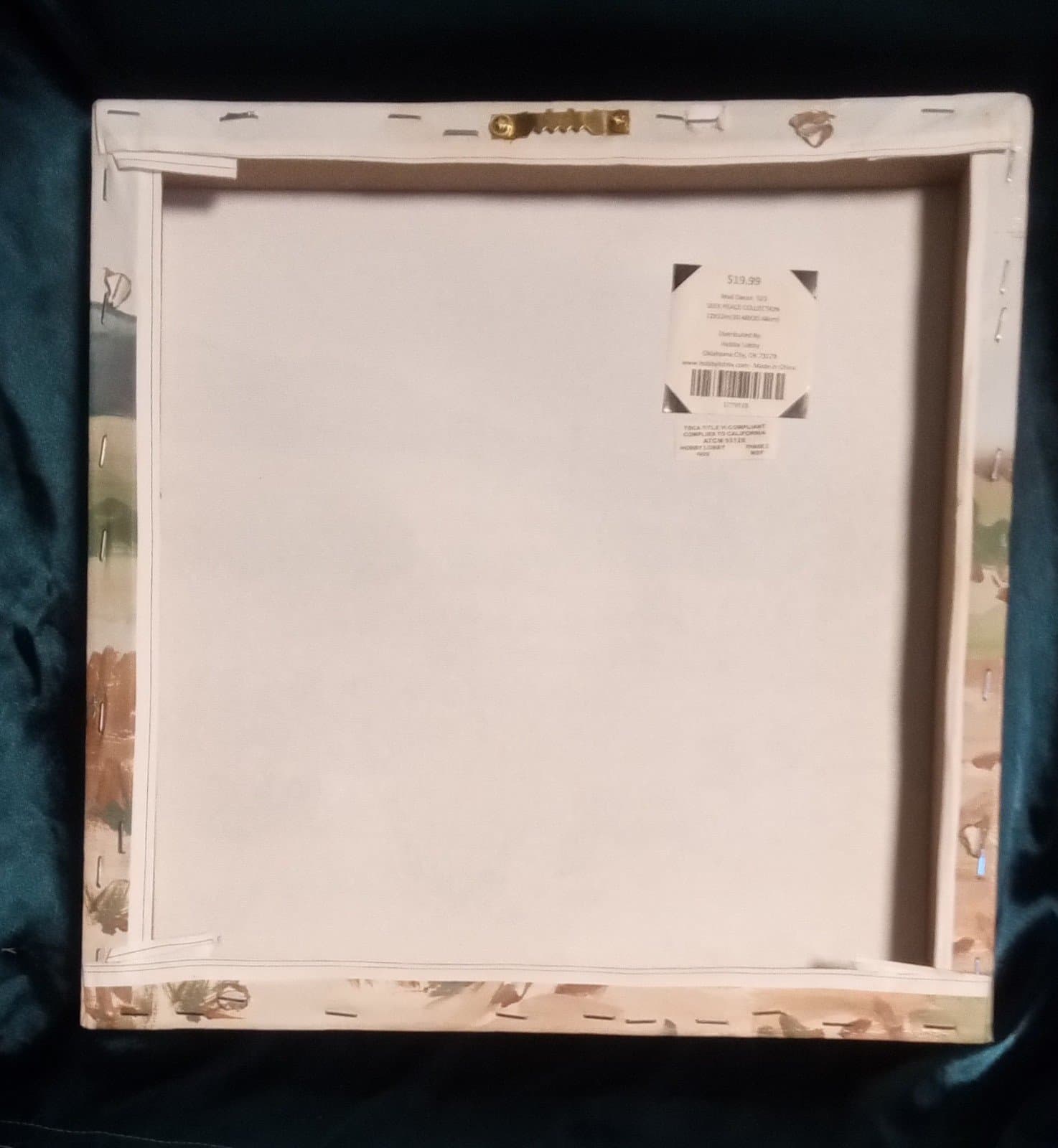 Seeking Peace Collection Painting On Canvas . 12"x12" - Thumbnail 2