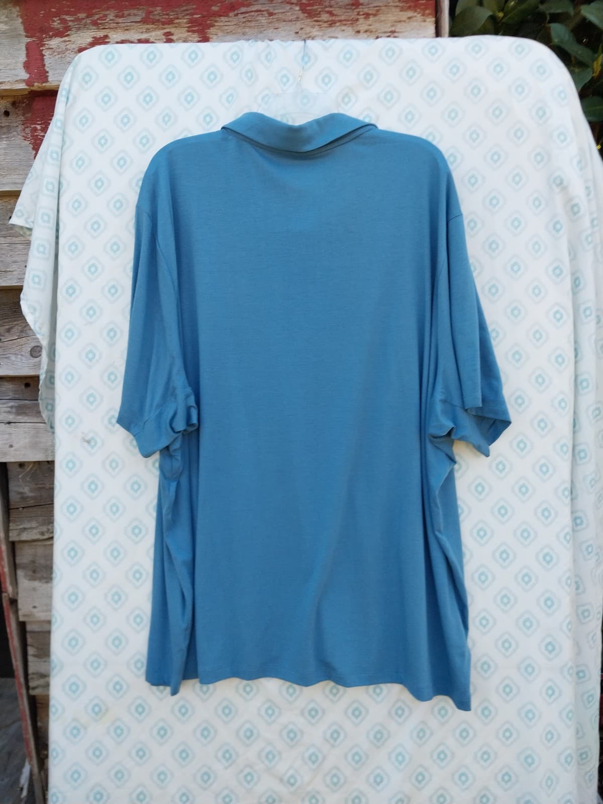 Alaskan Hardgear Duluth Trading Co. Mens Blue Polo Shirt Short Sleeve - Thumbnail 3