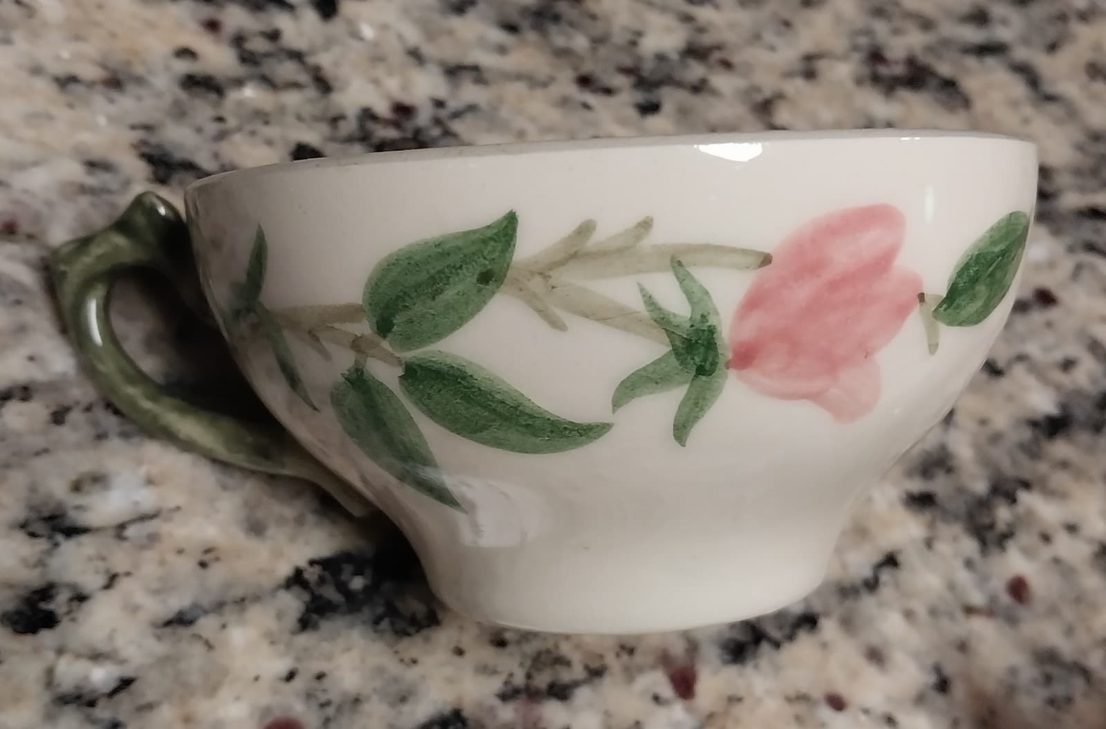 7 Franciscian Desert Rose Tea Cups. - Thumbnail 2
