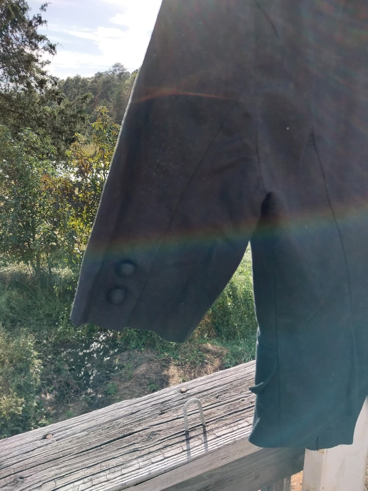 Donna Morgan Black Short Sleeve Top. Size 8 - Thumbnail 2