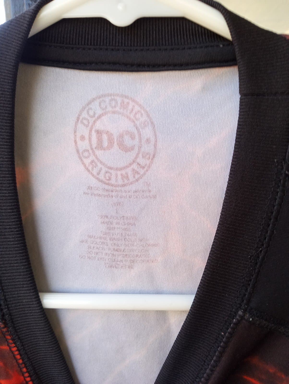 DC Comics Flash Gordon Boy's Large T-Shirt W/ Lightening Flashes & Bolt - Thumbnail 2