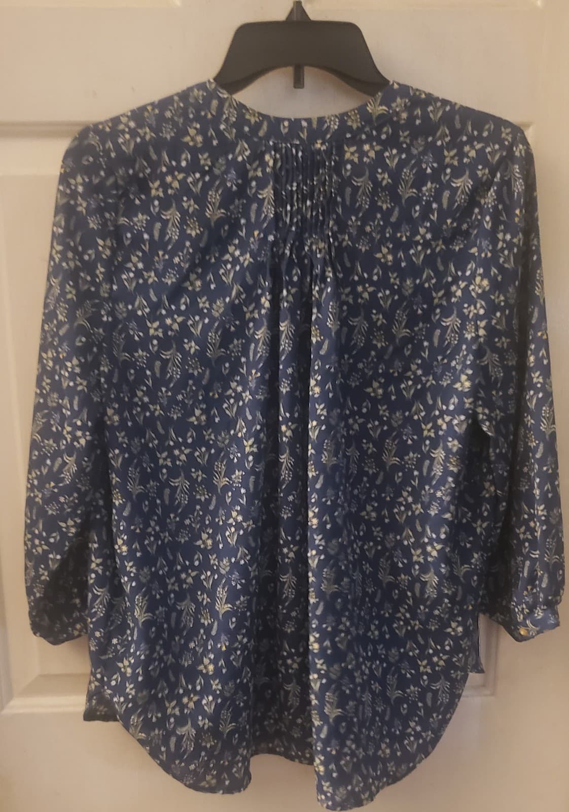 Jachs Girlfriend Blouse Top 3/4 Sleeves NWT Small Button Down - Thumbnail 3
