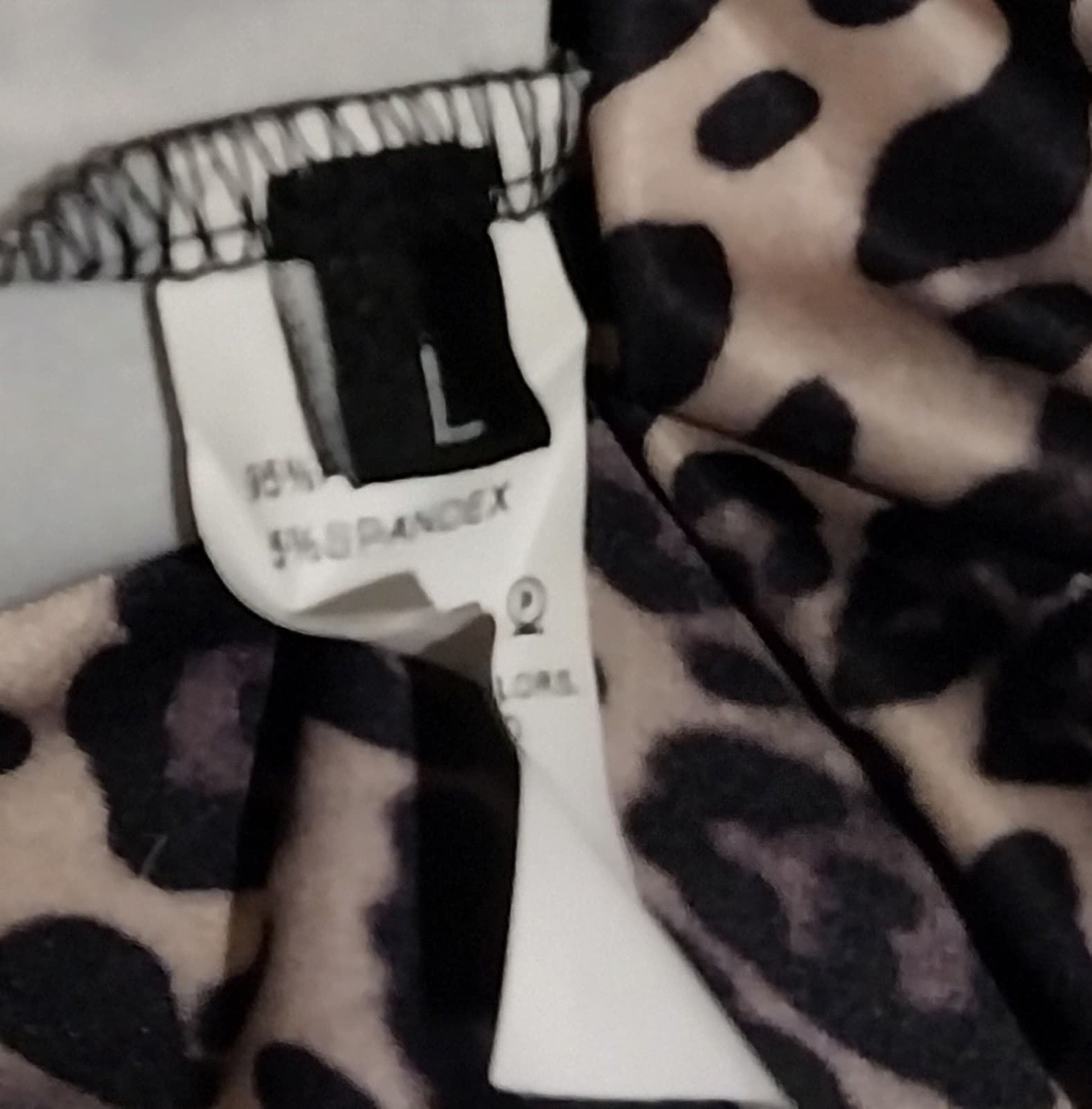 WOMENS LEOPARD PRINT Maxi Long Dress. Size Large - Thumbnail 3