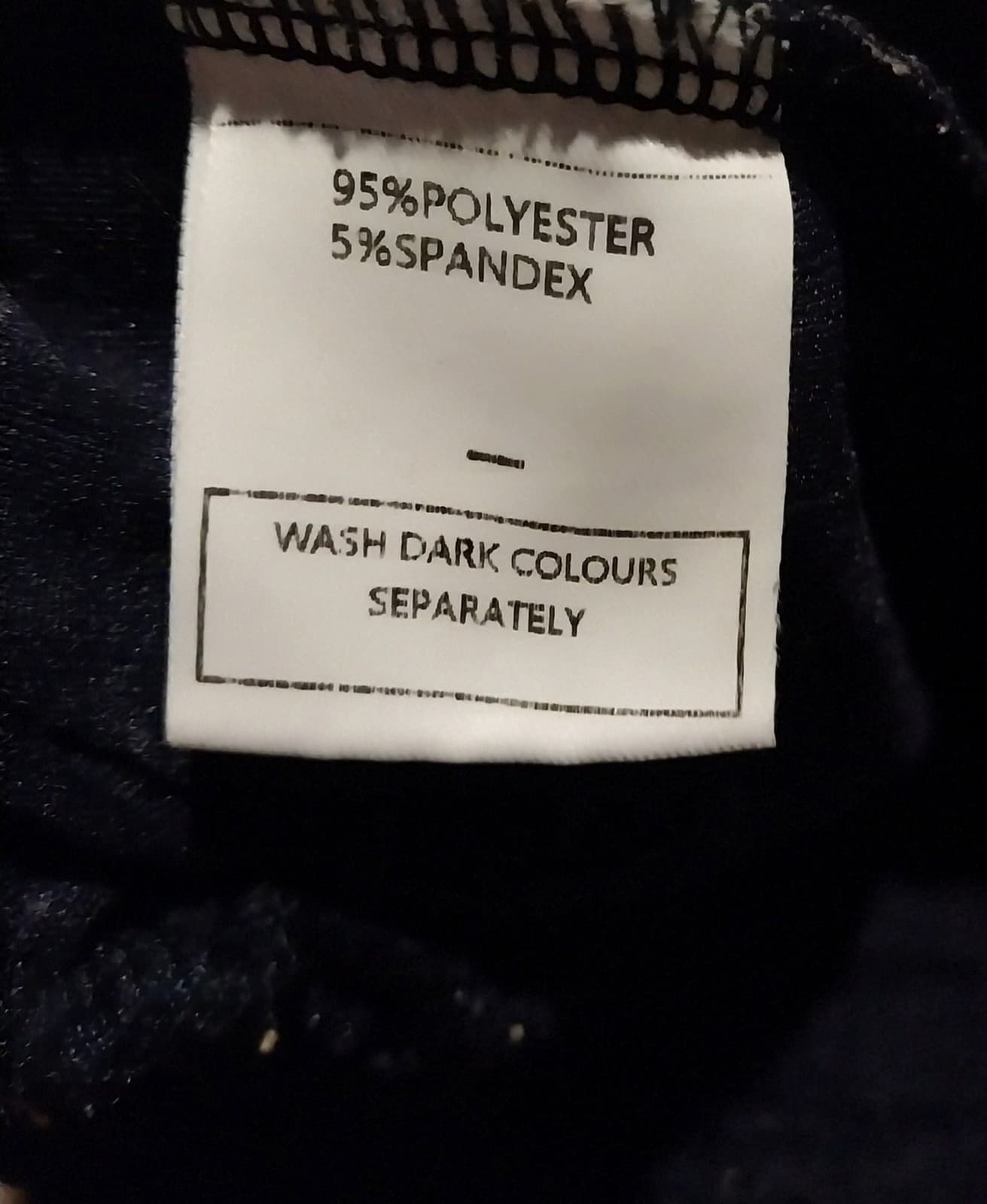 2 Piece Navy Blue Pajama Set - Thumbnail 7