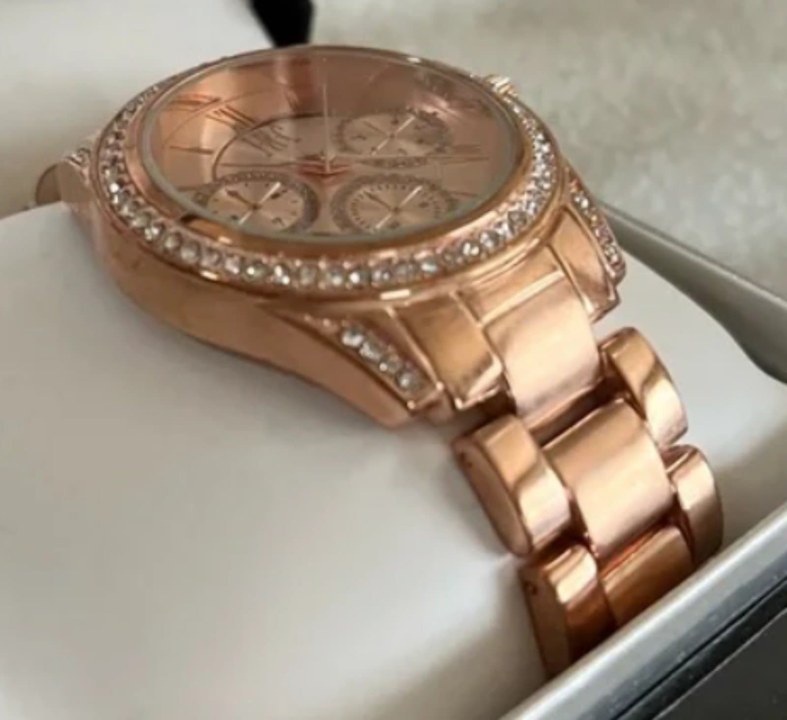 Rose Gold Large INC Watch NWT INC International Concepts - Thumbnail 3