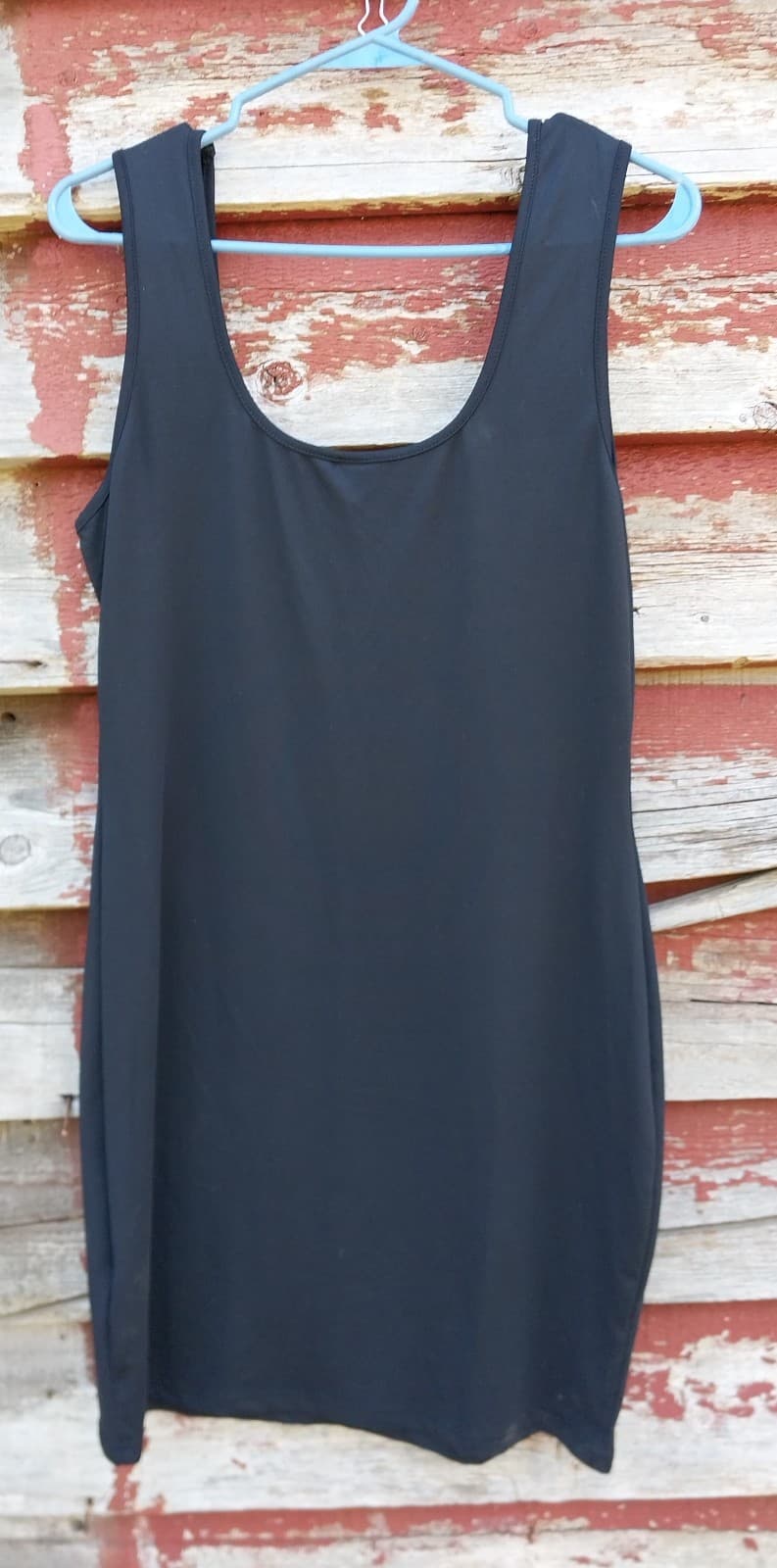 Barbie - Black With Pink Logo. Long Tank Top - Thumbnail 2