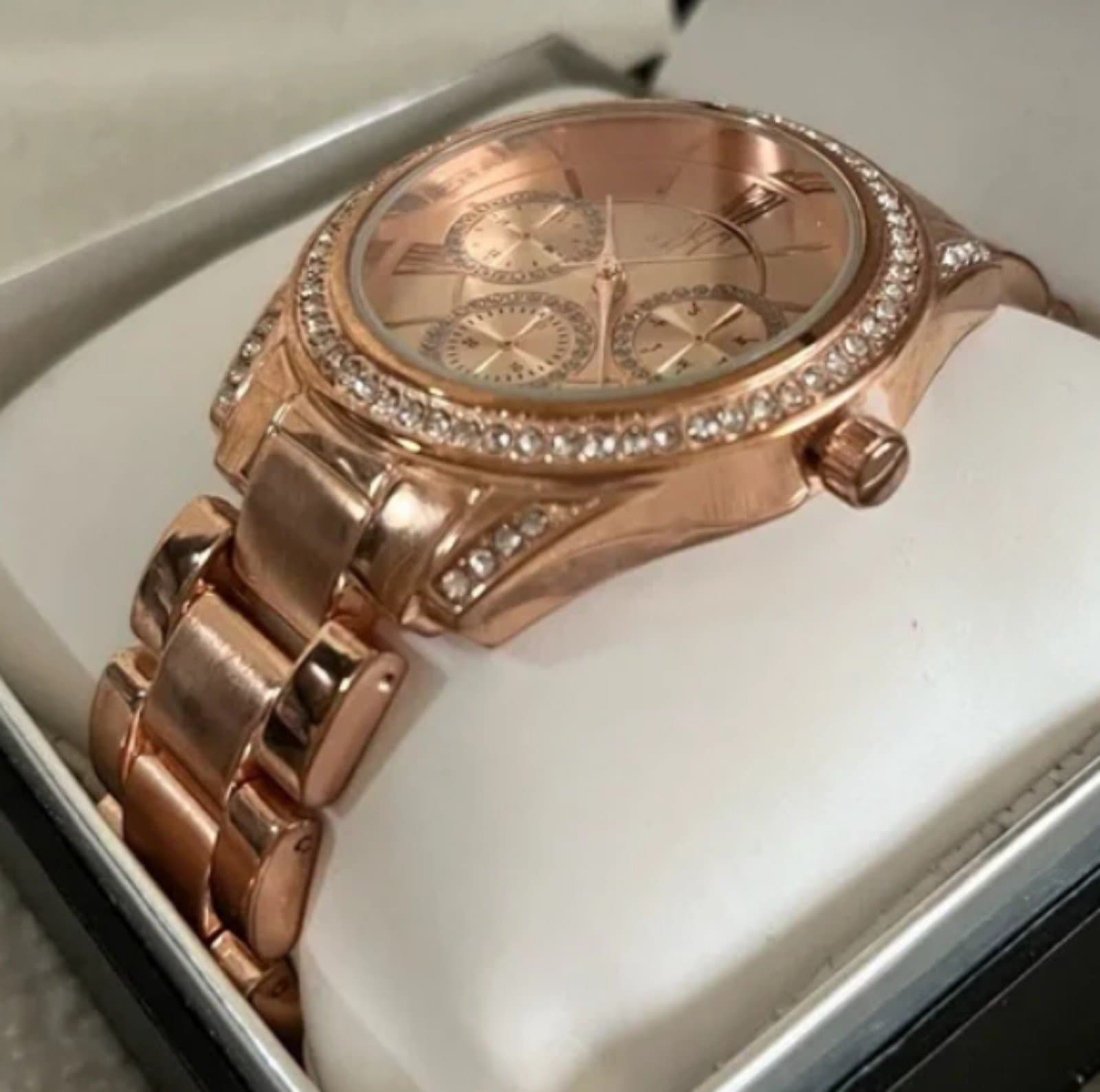 Rose Gold Large INC Watch NWT INC International Concepts - Thumbnail 2