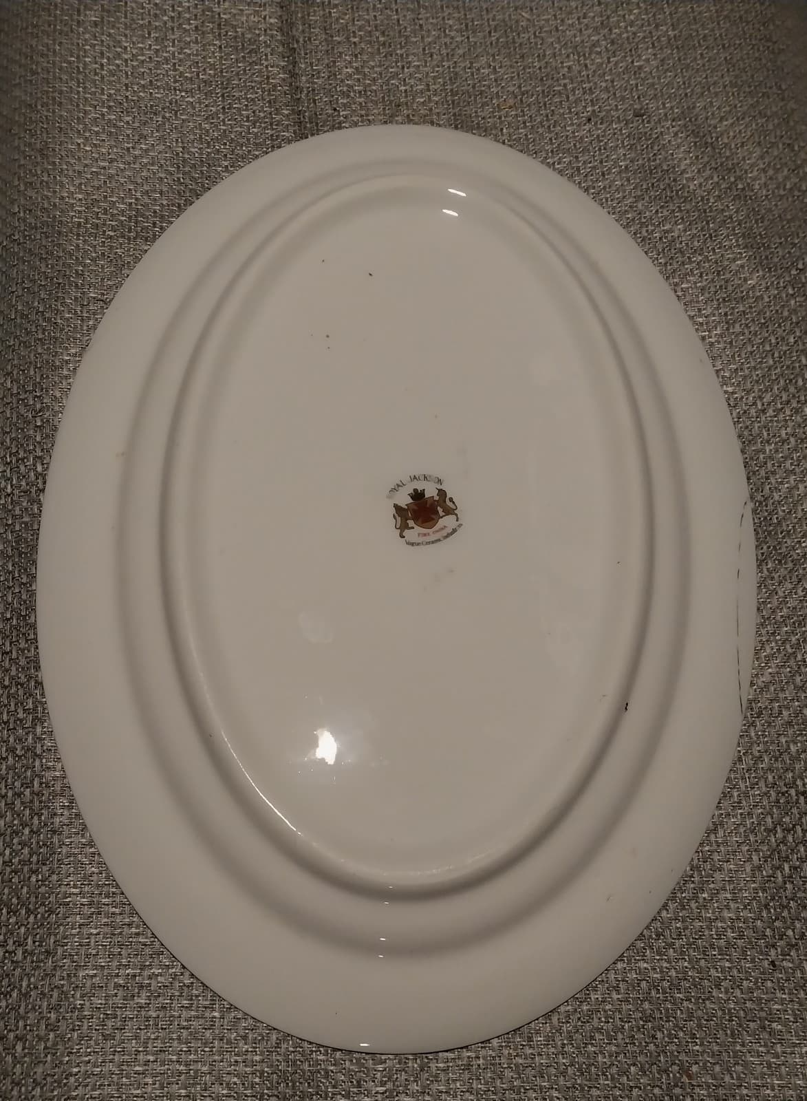 Royal Jackson Fine China. Large Serving Platter Margret Rose Pattern - Thumbnail 2