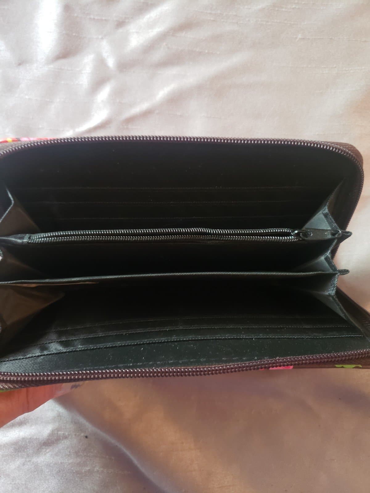 PARIS B FLORAL ZIP AROUND WALLET/WRISTLET - Thumbnail 2