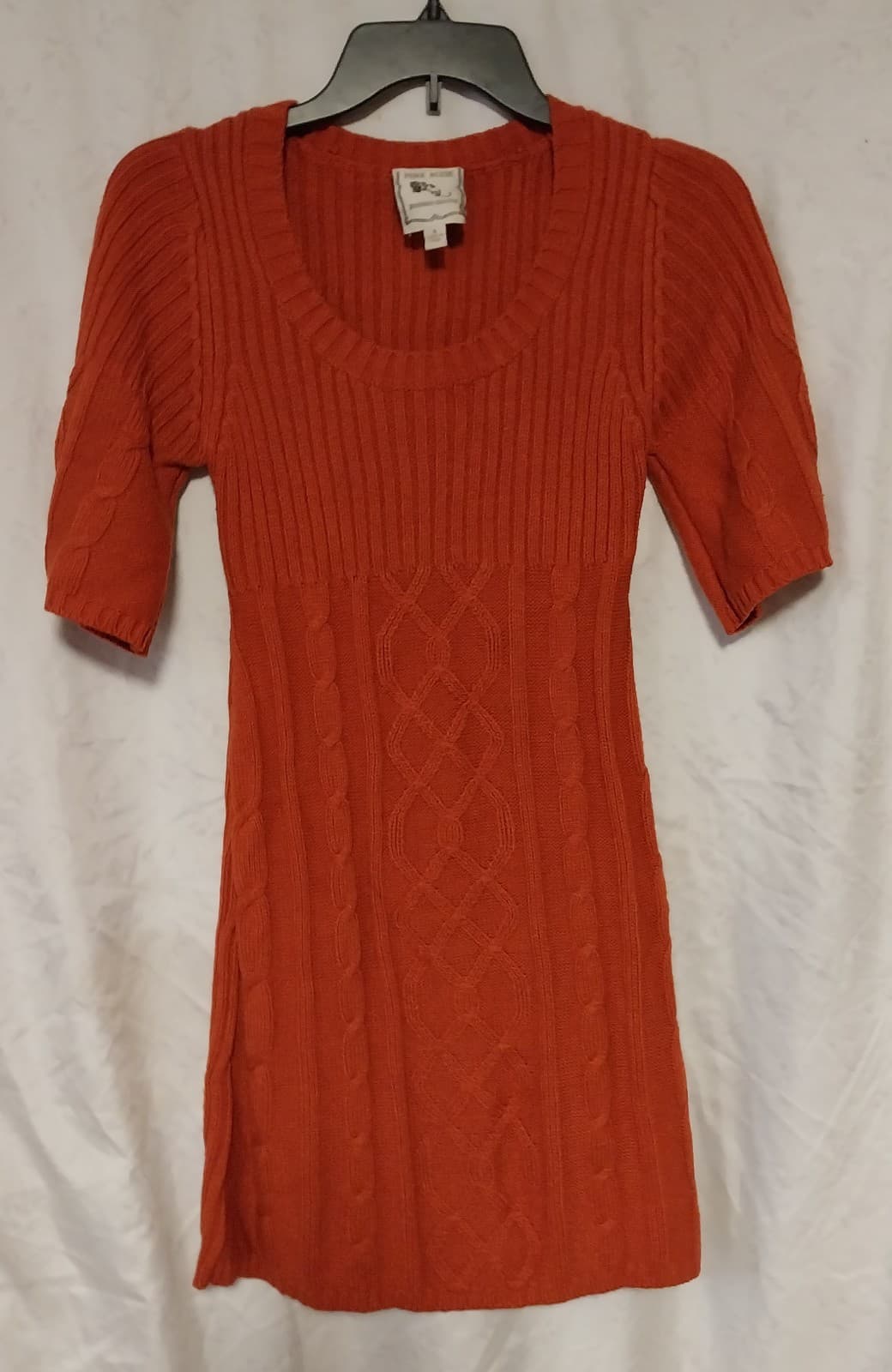 Pink Rose Women’s Red Short Sleeve Sweater Dress Size Small - Image 1