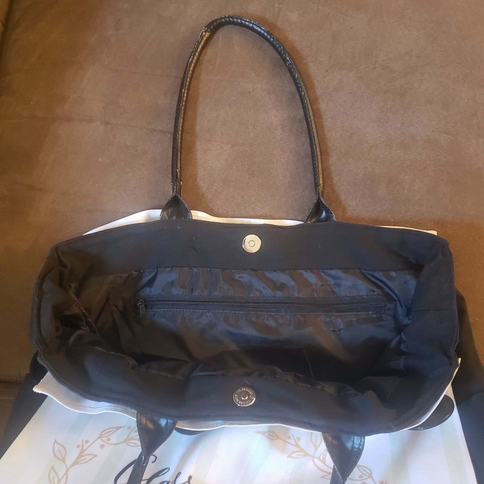 Classy But I Cuss A Little. Large Tote Bag. Never Used. - Thumbnail 5