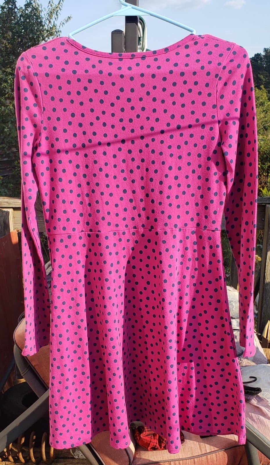 Cat & Jack Polka Dot Girls Dress. Large - Thumbnail 3