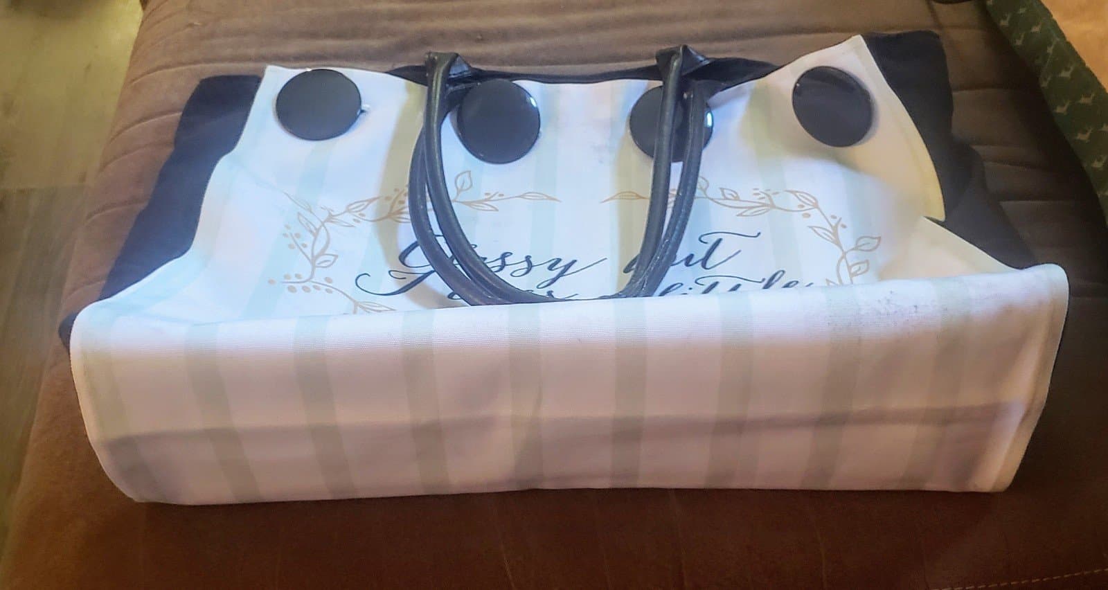 Classy But I Cuss A Little. Large Tote Bag. Never Used. - Thumbnail 2