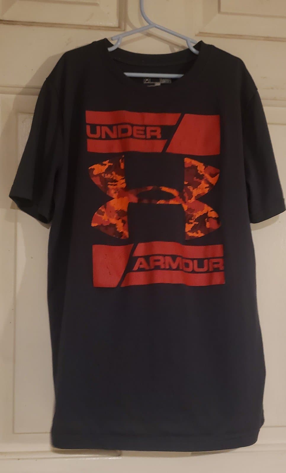 Under Armour Black & Red T-Shirt - Image 1