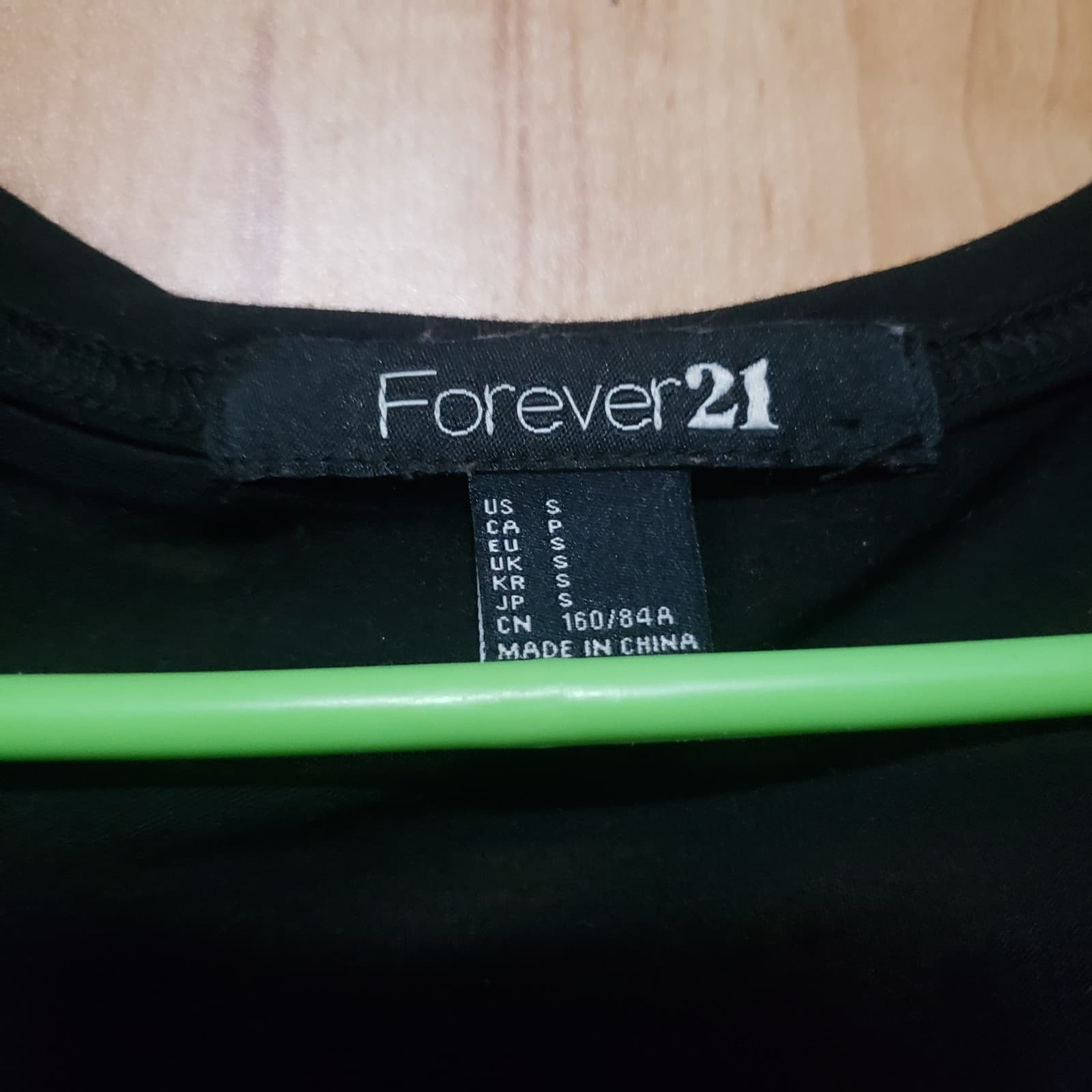 Forever 21 Sequin Black Shirt - Thumbnail 2