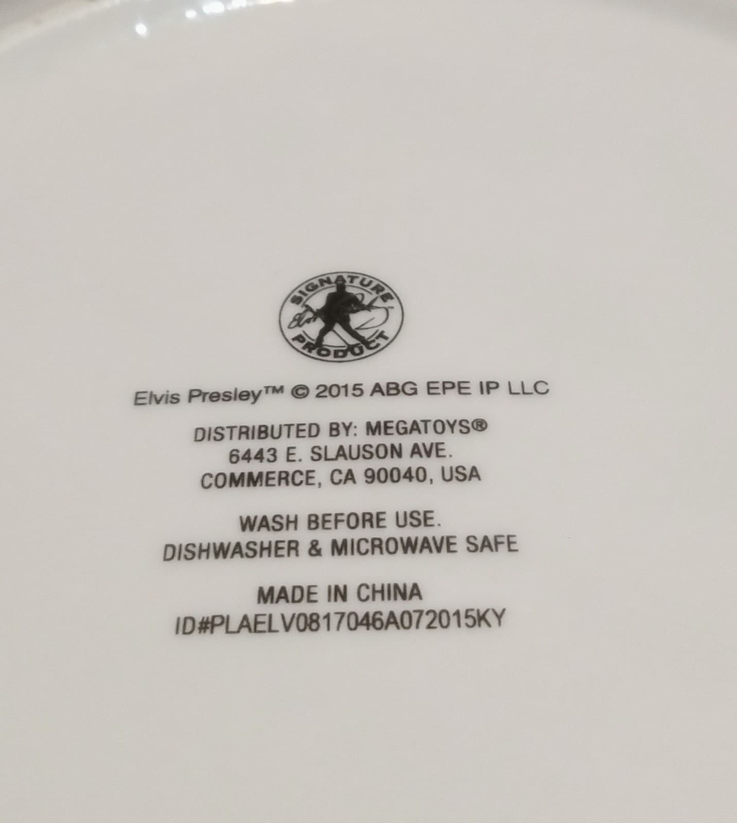 ELVIS PRESLEY 8 inch Collectors Plate - Thumbnail 2