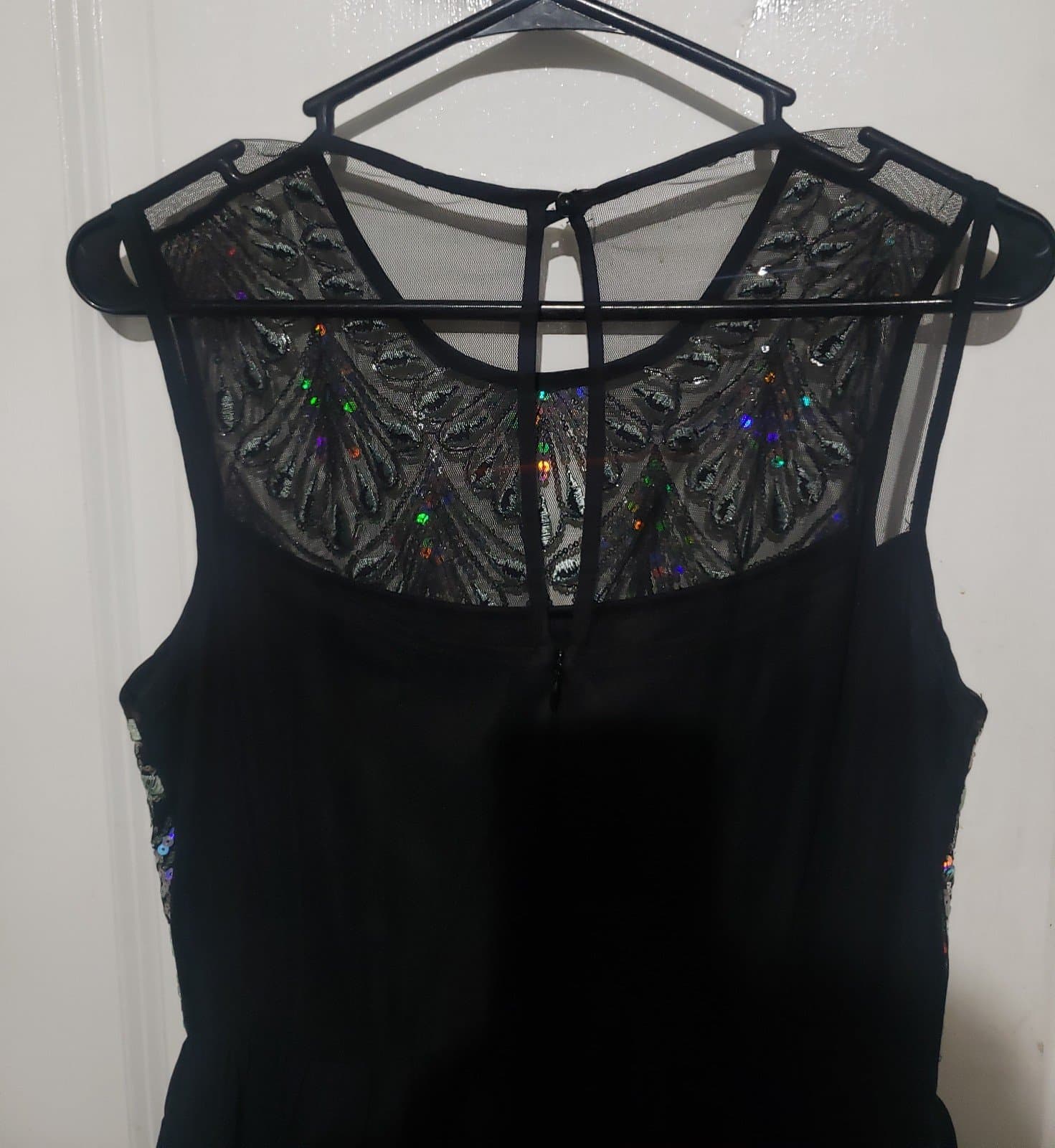 Love Reign Sequin Chiffon Mini Party Dress Size 11 - Thumbnail 5