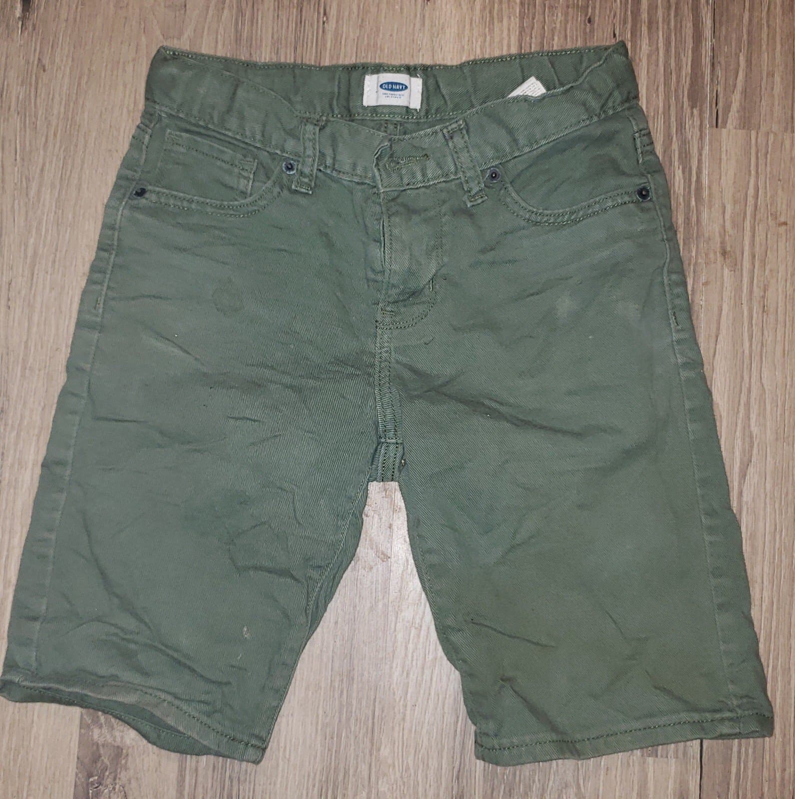 Boy’s Old Navy Olive Green Shorts Adjustable Waist Size 10 - Image 1