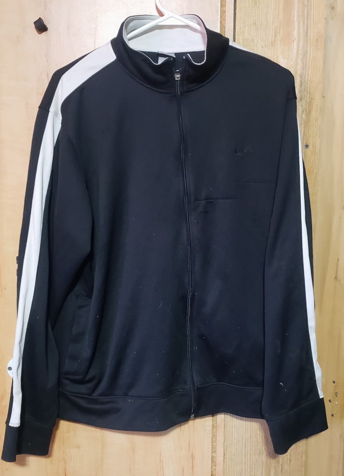 Champion Large Black Zip Up Jacket - Image 1