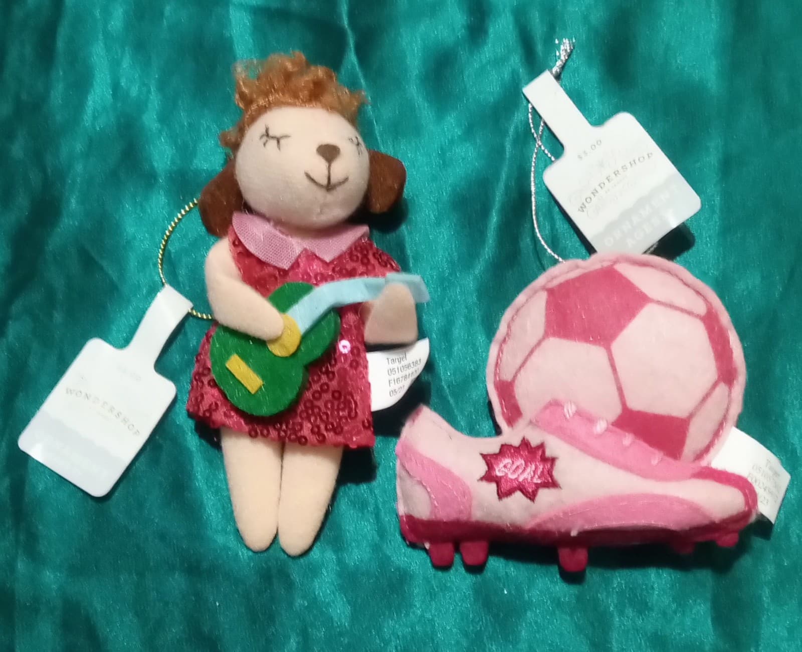 2 Wonderland At Target Christmas Ornaments - Image 1