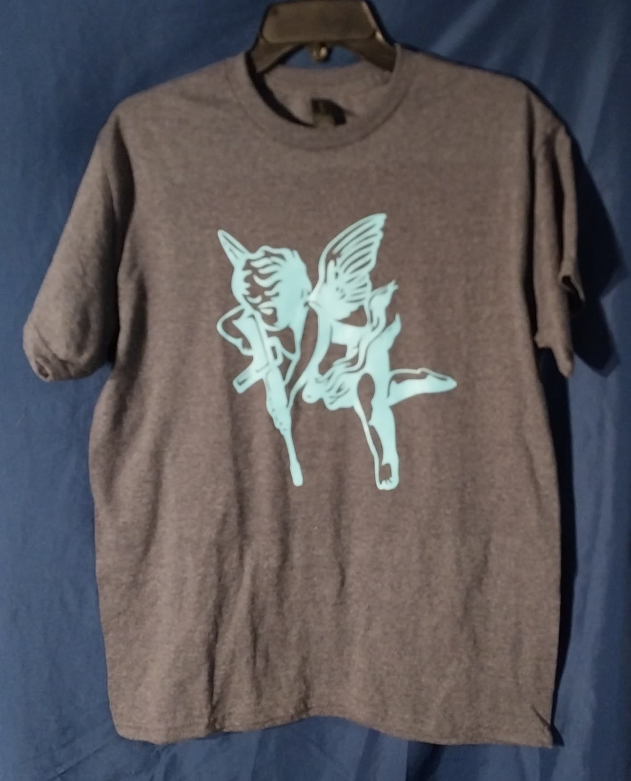 Gangster Cupid Funny Retro T Shirt for Men Or Women - Image 1