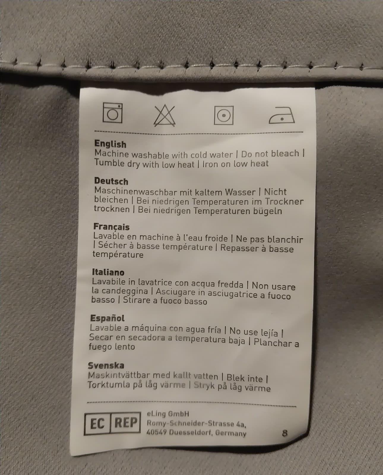 Window Curtains light grey. 25" Length x 29" width . Never used - Thumbnail 4