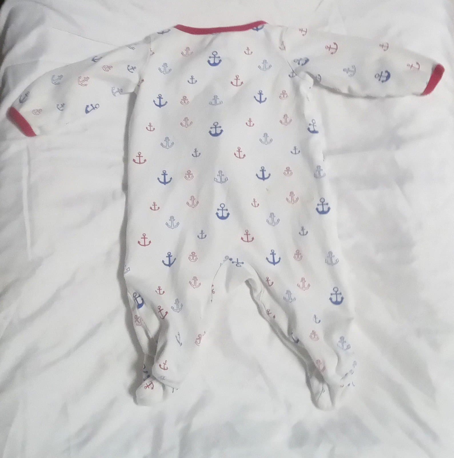 Wonder Nation onesie. Anchor designs. 0-3 months - Thumbnail 3