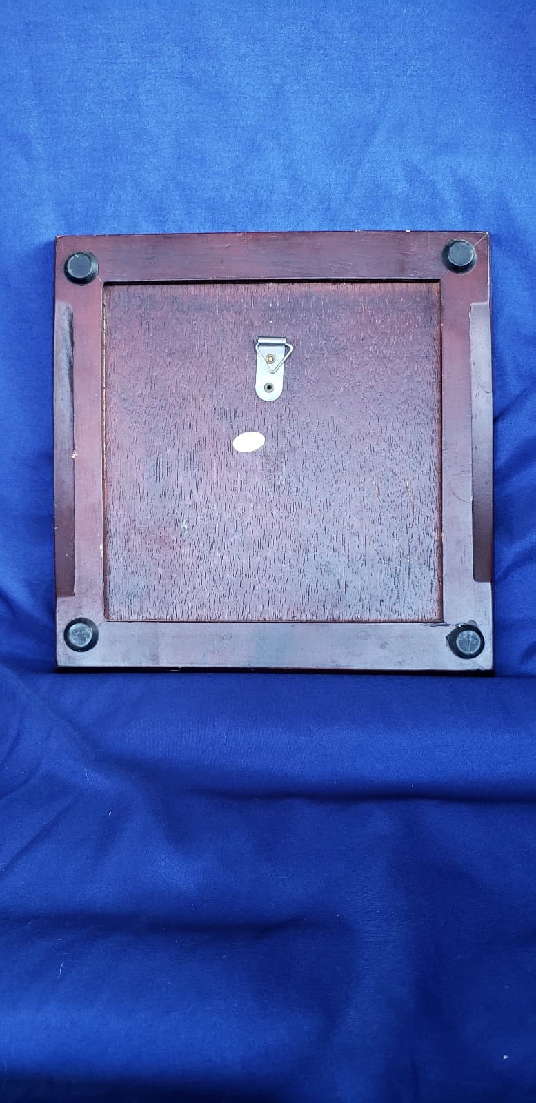 Wood frame tile trivet Wine theme wall hanging wall decor 8" x 8" - Thumbnail 2