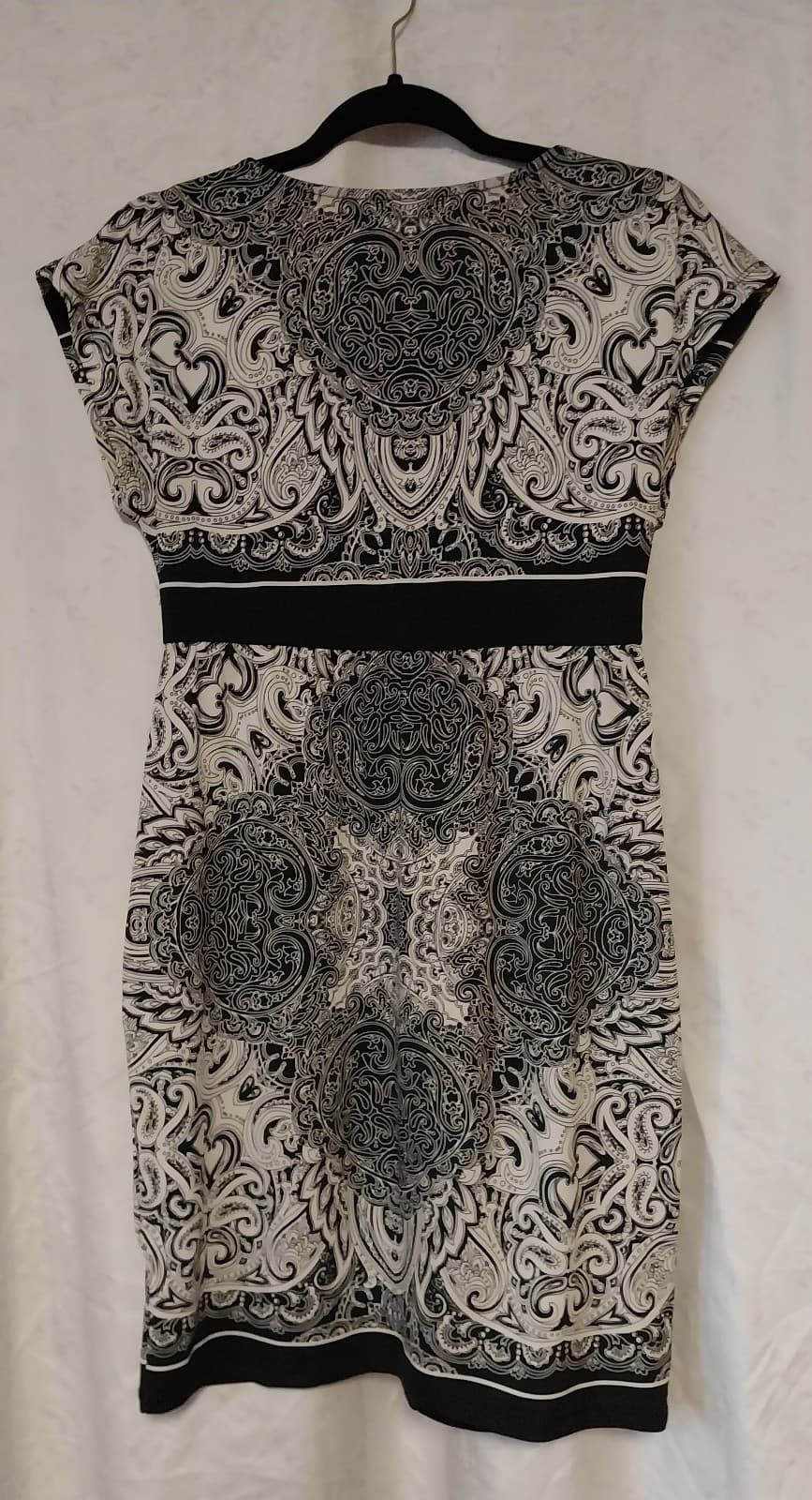 Bailey Blue Black, Grey & White Dress - Thumbnail 2