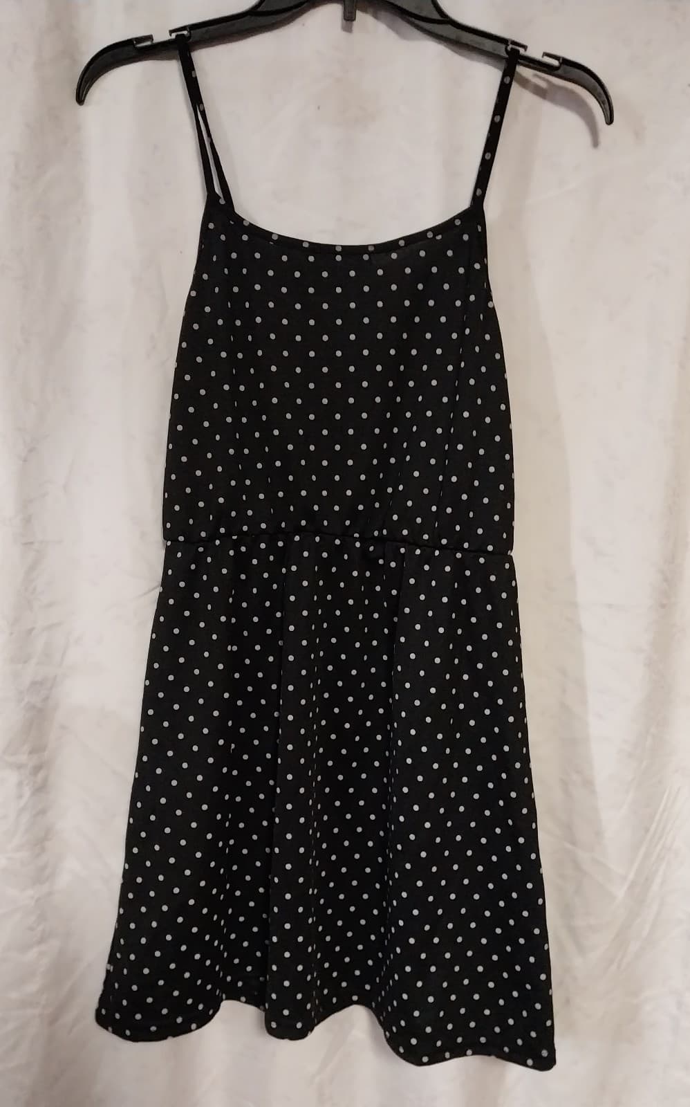 BooHoo. POLKA DOT JERSEY BUTTON THROUGH CAMI SLIP DRESS - Thumbnail 3