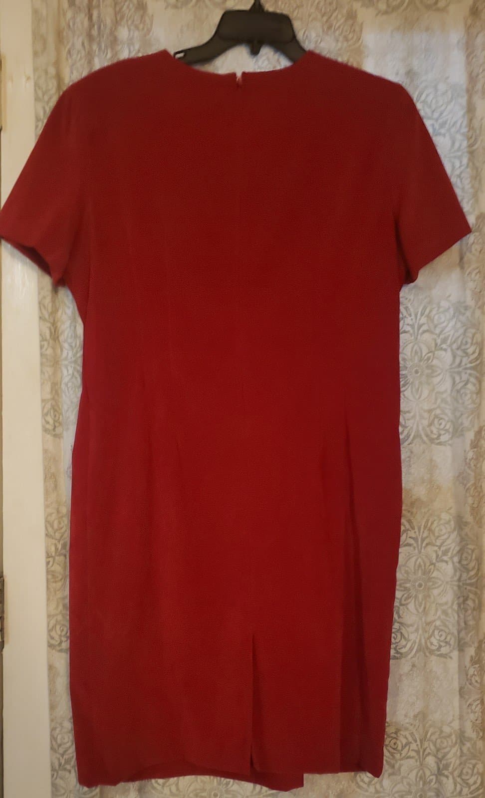 Halmode Petites Womens Red Dress. Size 16P - Thumbnail 3
