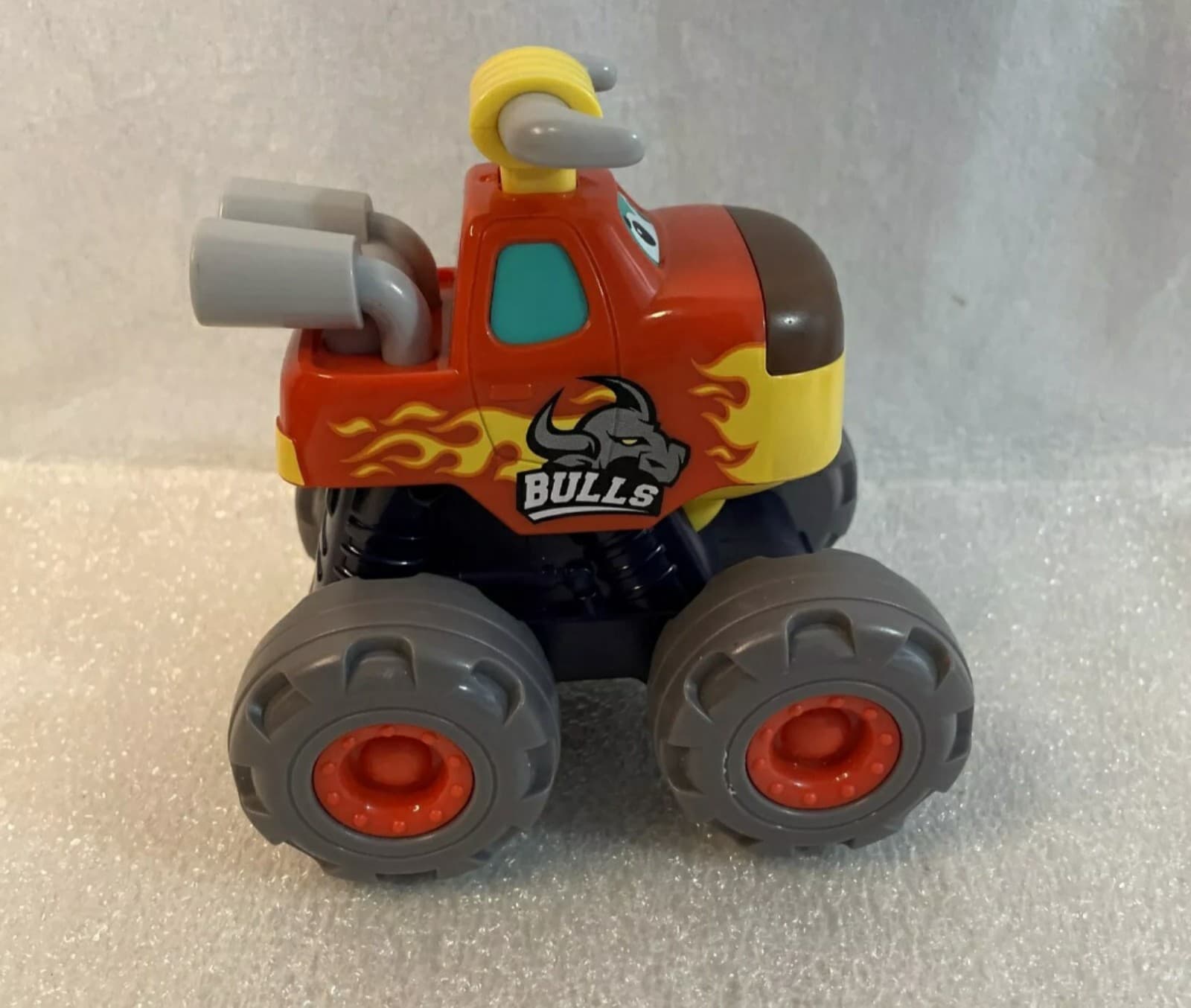 MoonToy Cartoon Animal Monster Mouth Moving Trucks Bull Toddler Toy - Thumbnail 4