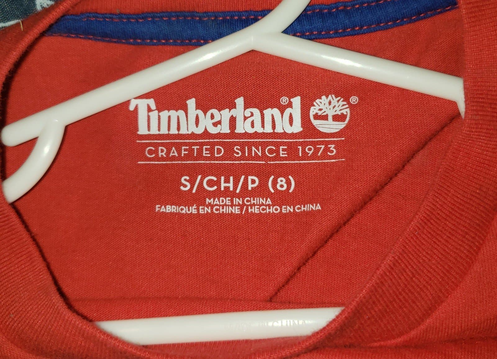 Timberland Boys Red T-Shirt - Thumbnail 3