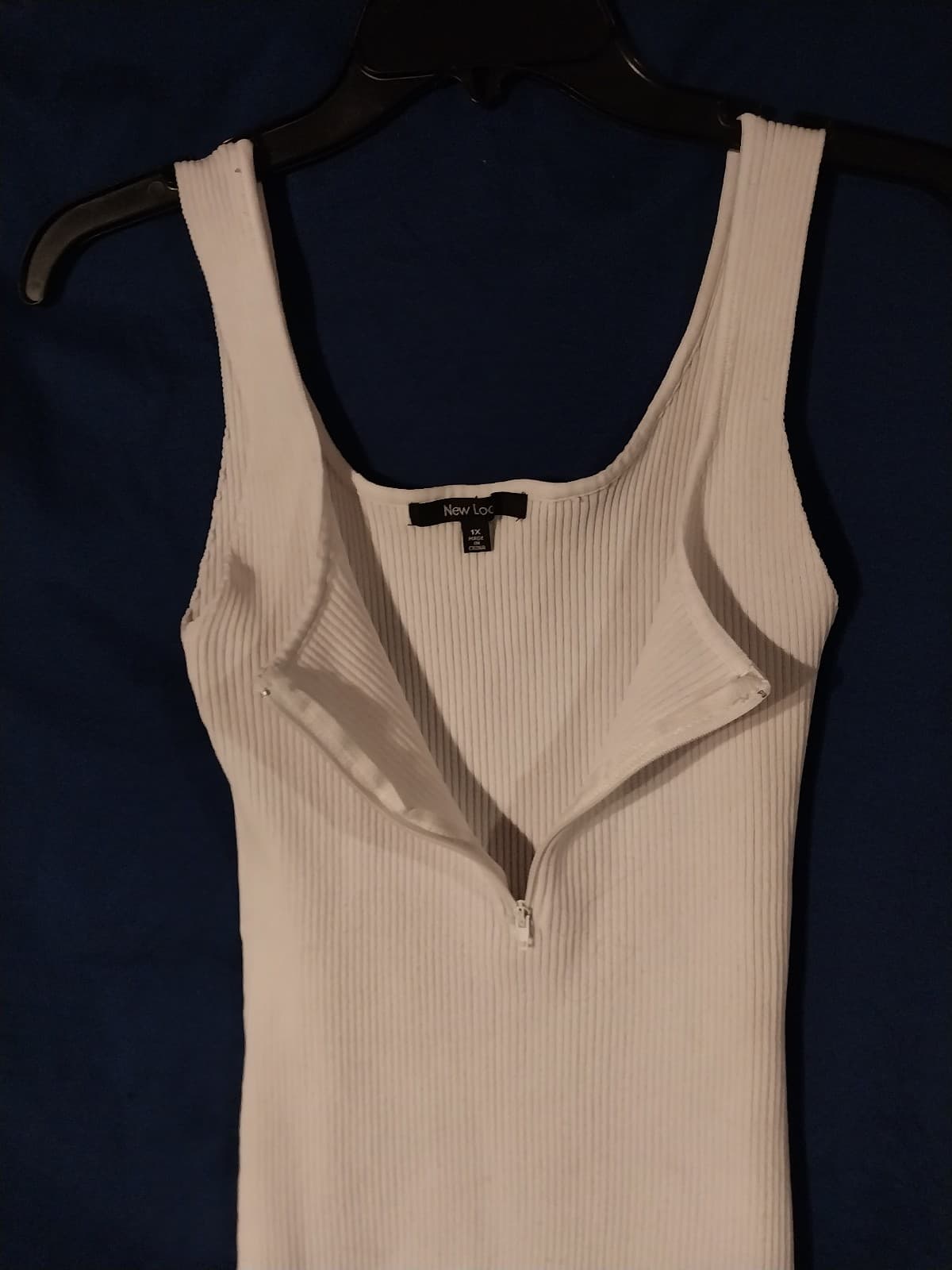 New Look, White Tank Dress - Thumbnail 2