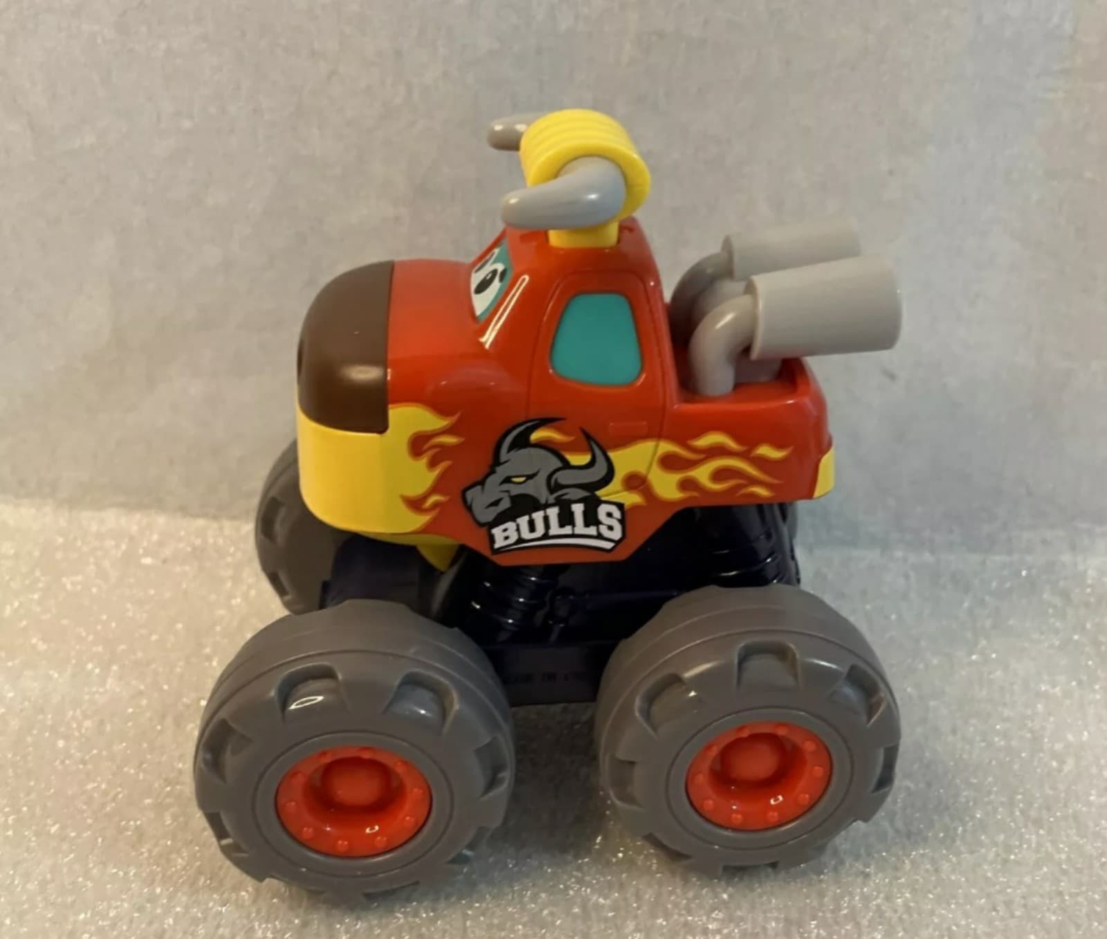 MoonToy Cartoon Animal Monster Mouth Moving Trucks Bull Toddler Toy - Thumbnail 2