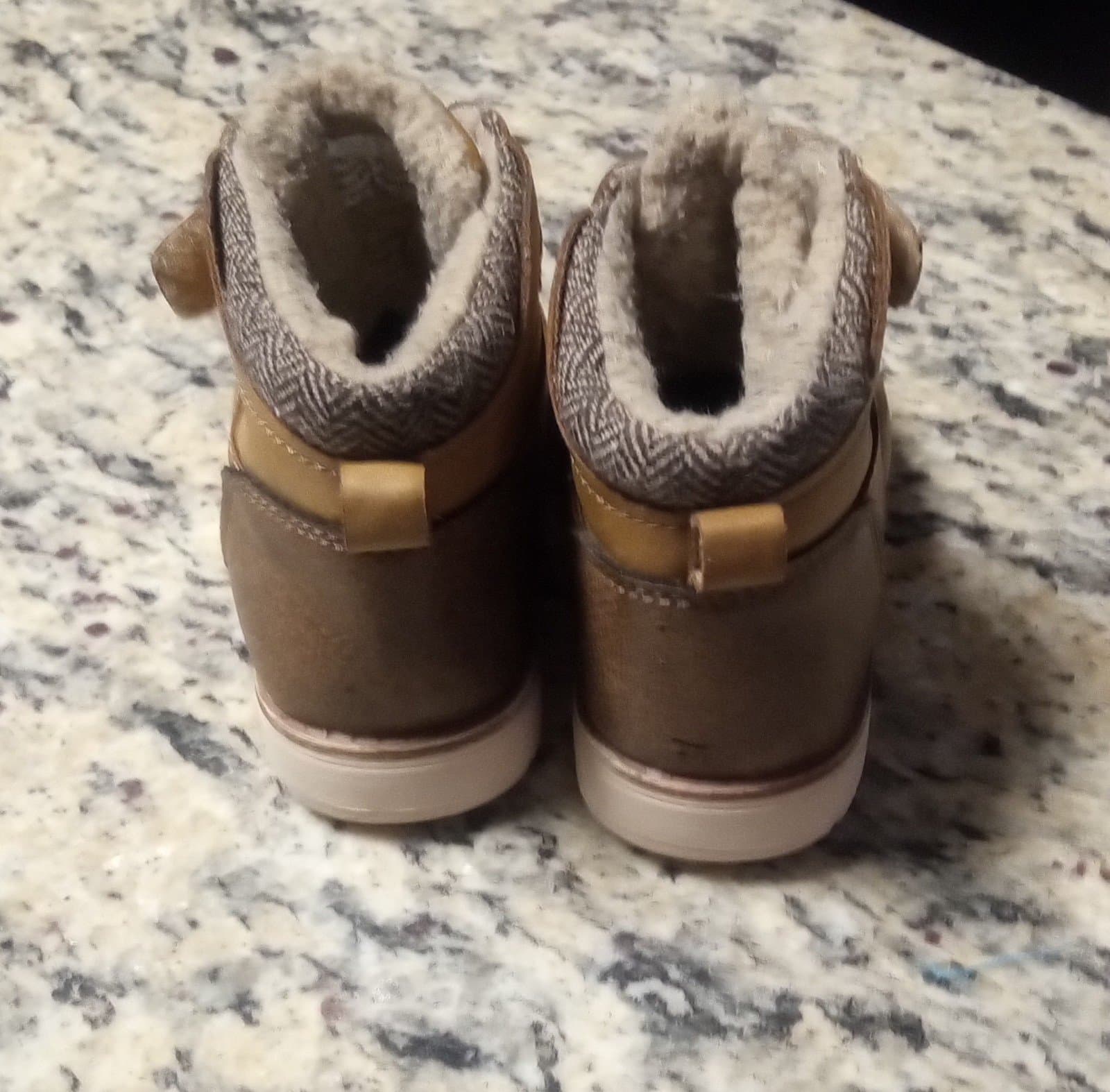 London Underground Toddler Brown Boots. Size 10 - Thumbnail 3