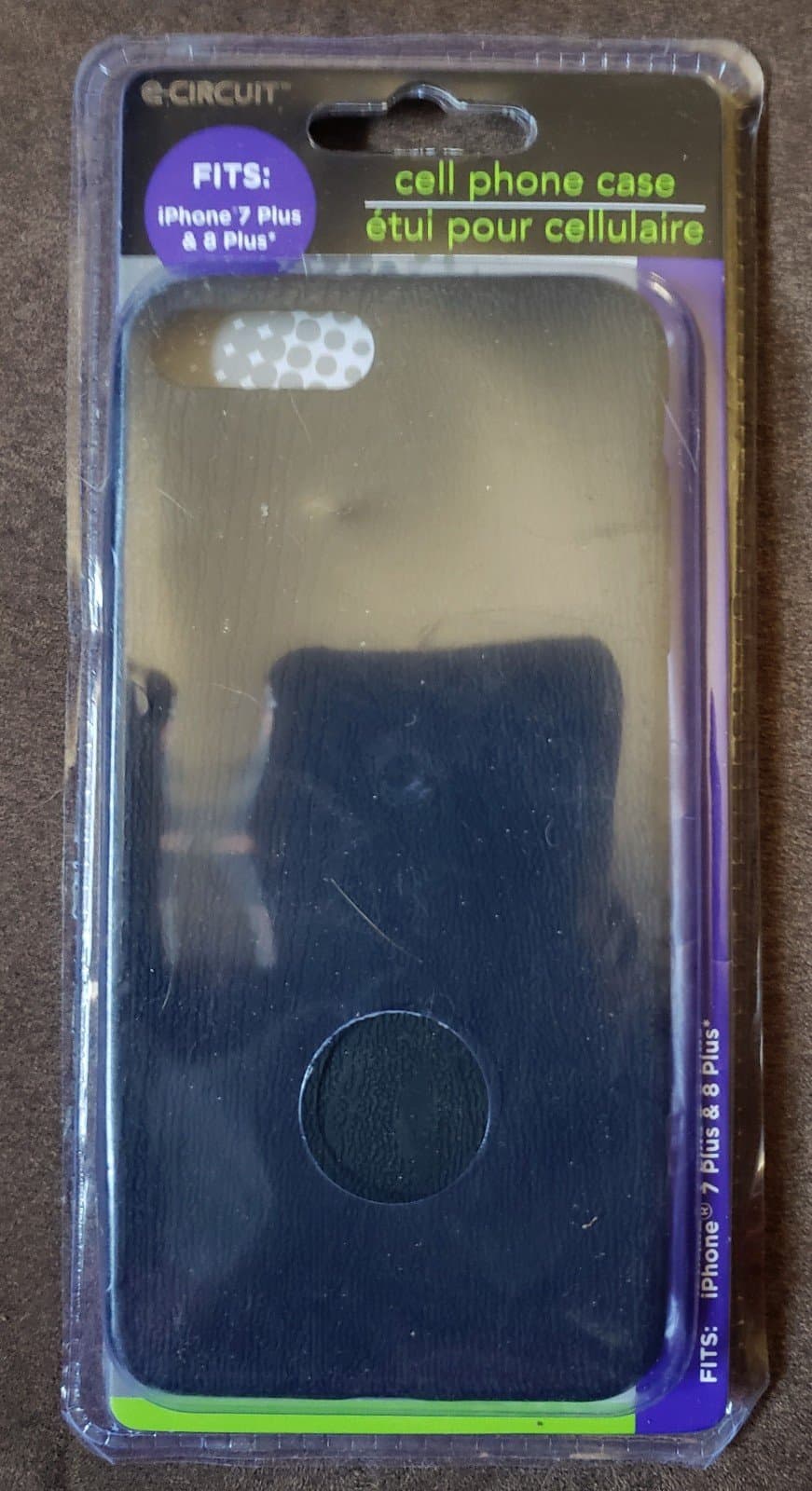 Brand new e-circuit Black Cell Phone Case Fits iPhone 7 & 8 & SE - Image 1