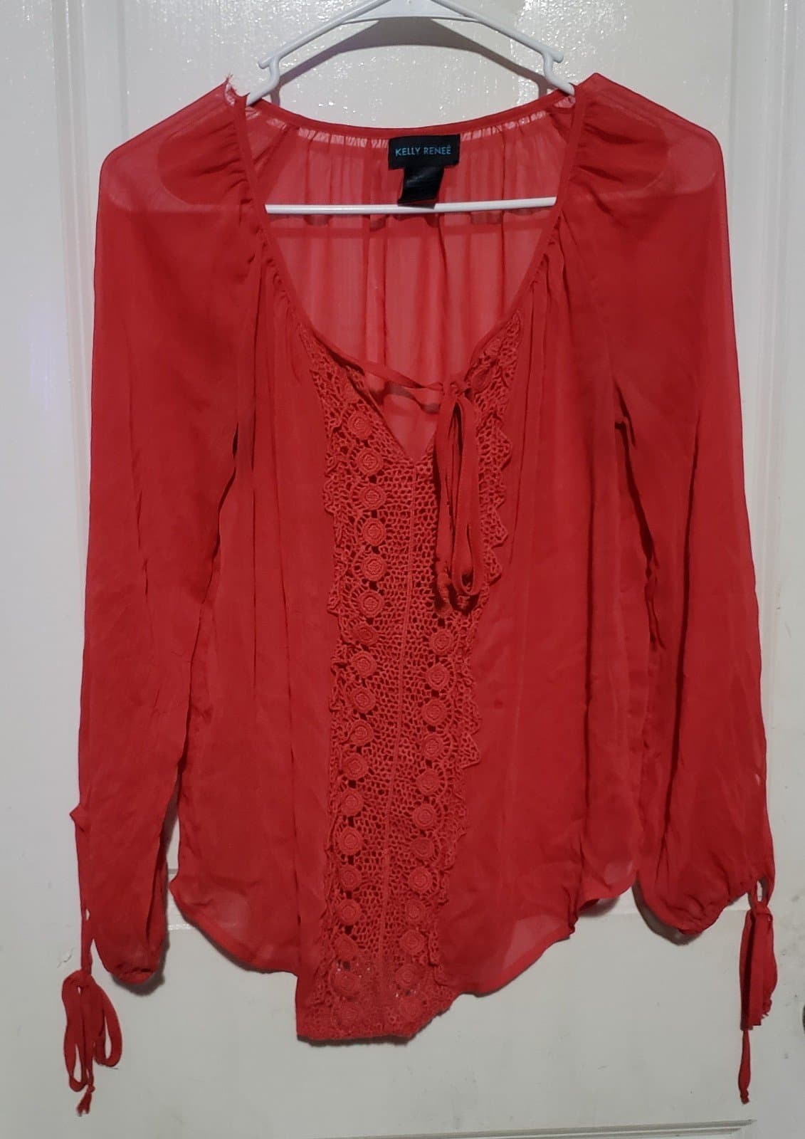 Kelly Renee Sheer Blouse - Image 1