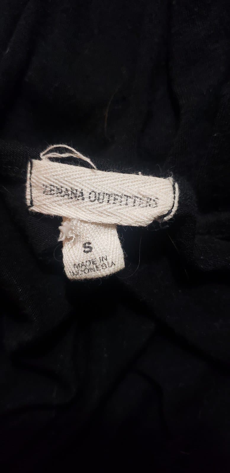 Zenana Outfitters Black Shirt With Sequins On Front Pocket - Thumbnail 3