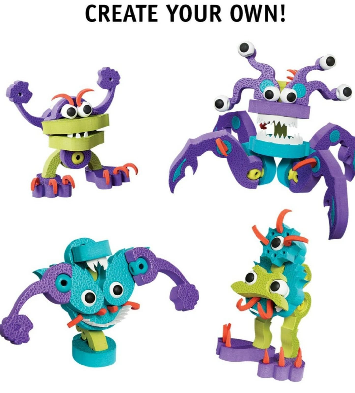 Bloco Toys Ogre & Monsters | STEM Toy | DIY Set - Thumbnail 5