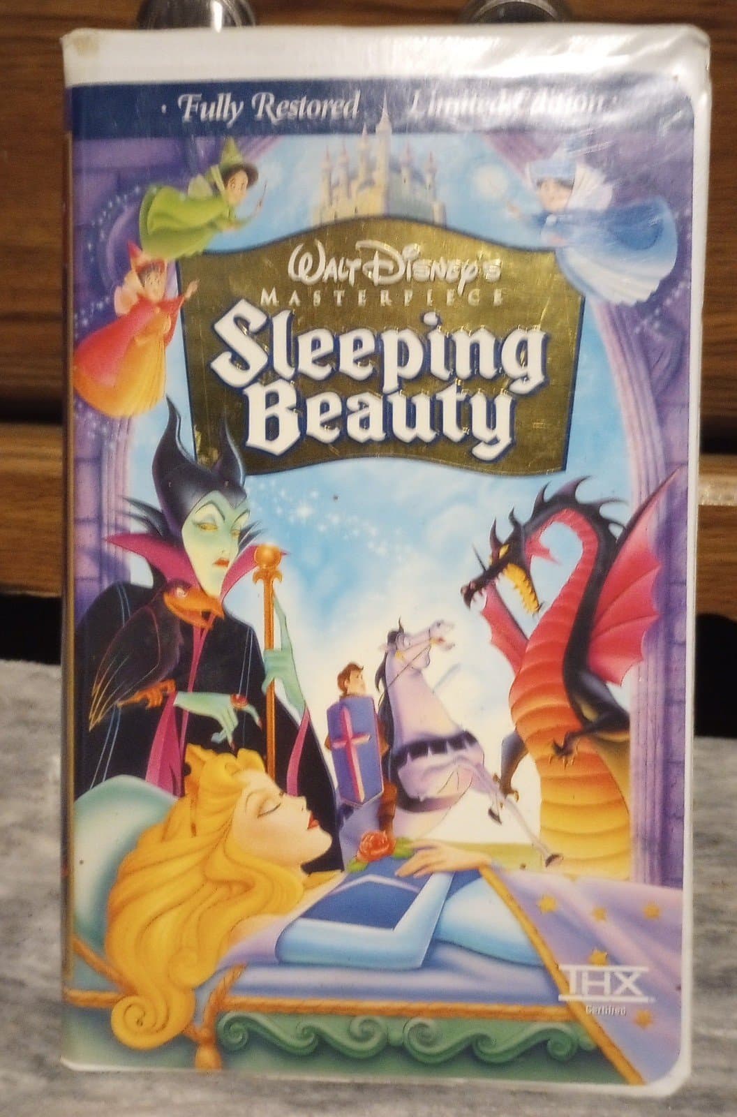 Sleeping Beauty [VHS 1997] Fully Restored Walt Disney's Masterpiece EXCELLENT - Image 1